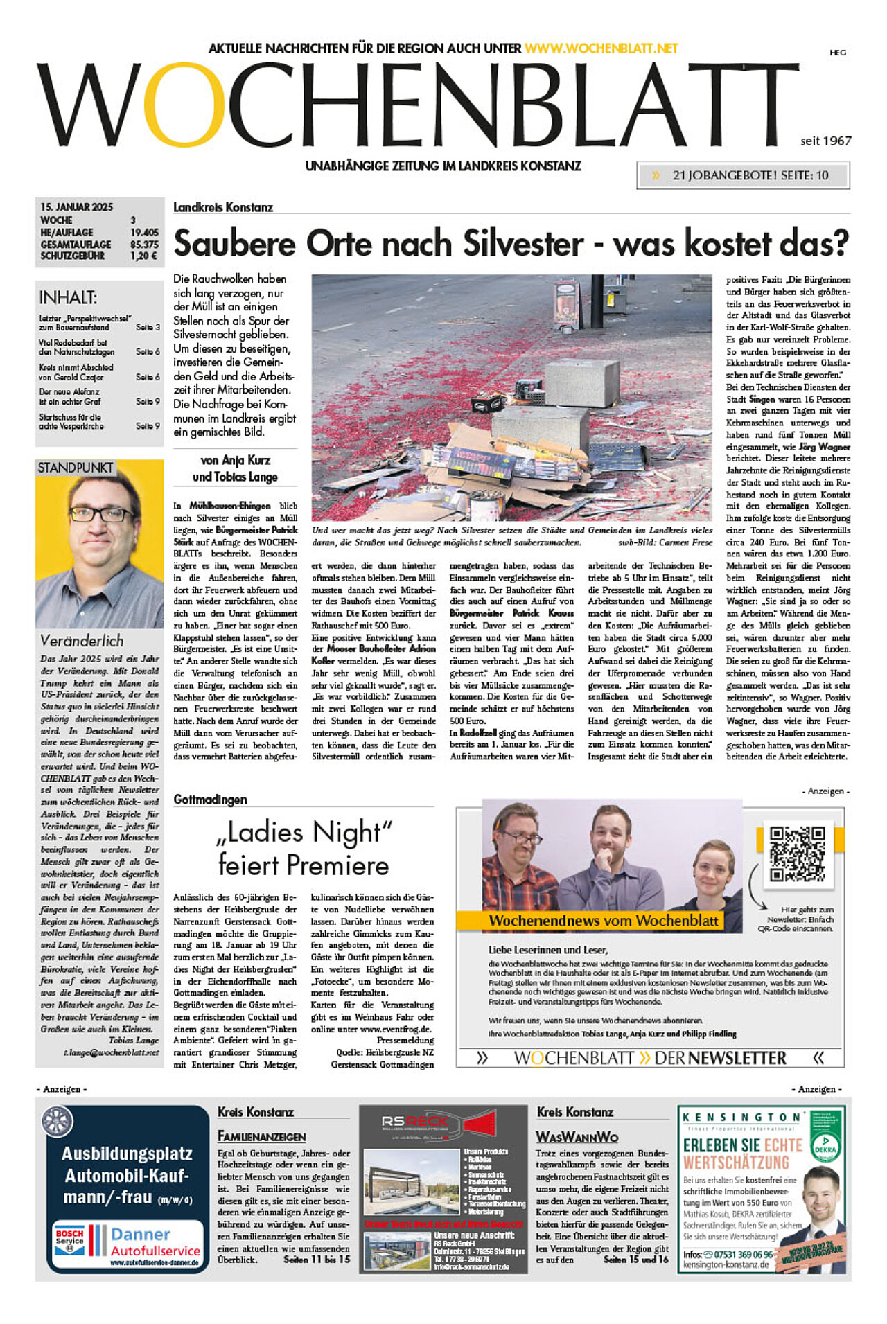 Ausgabe 3 vom 15. Januar 2025