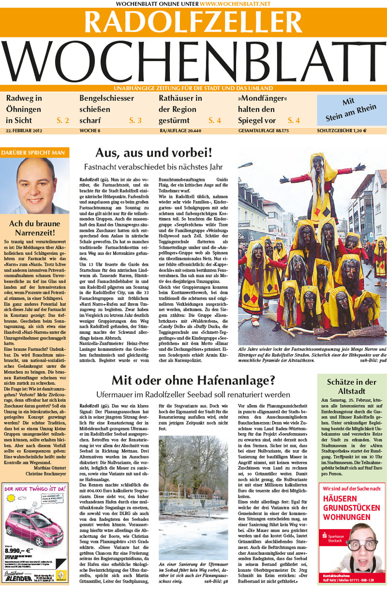 Ausgabe 08 vom 22. Februar 2012