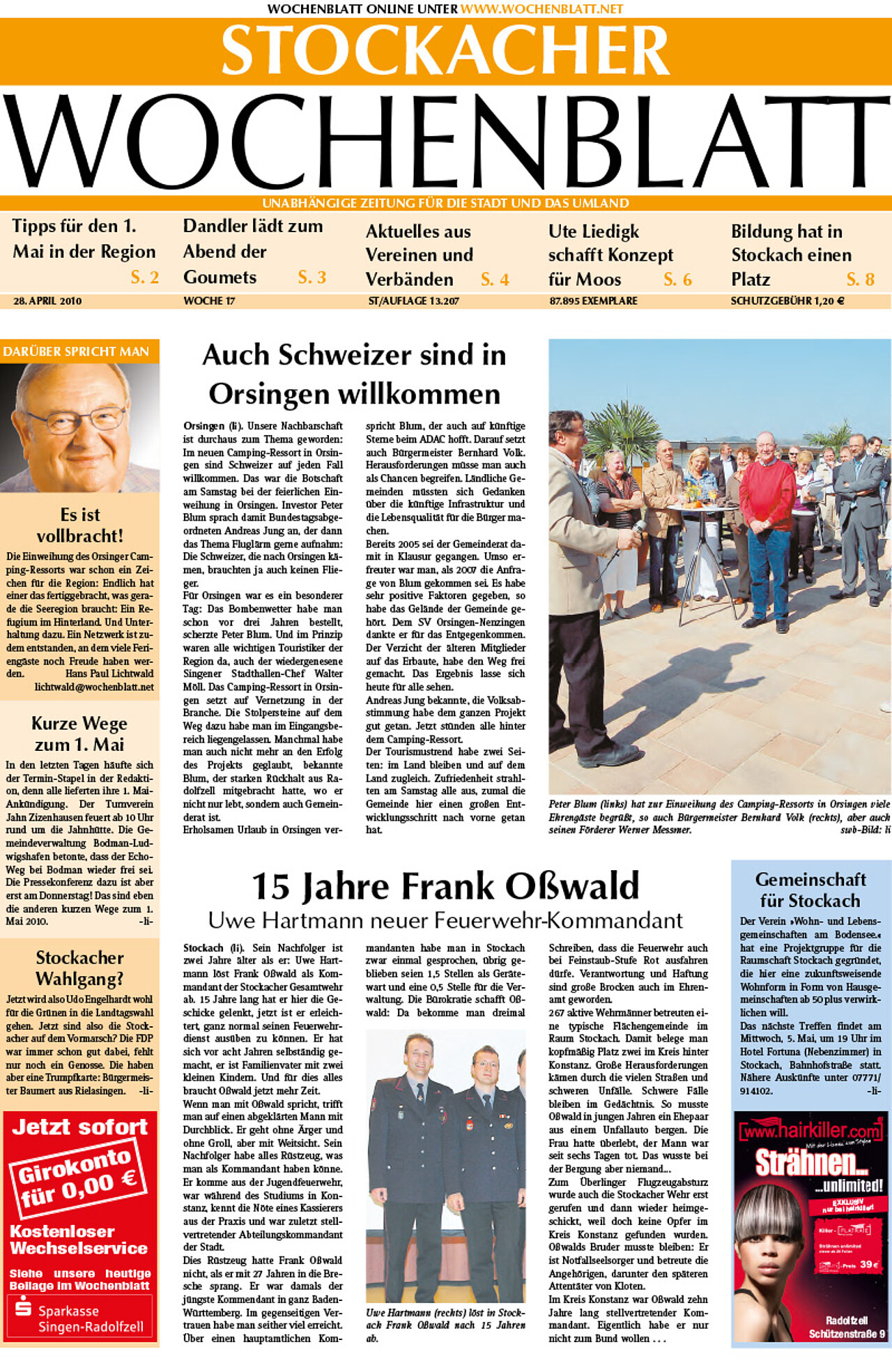 Ausgabe 17 vom 28. April 2010
