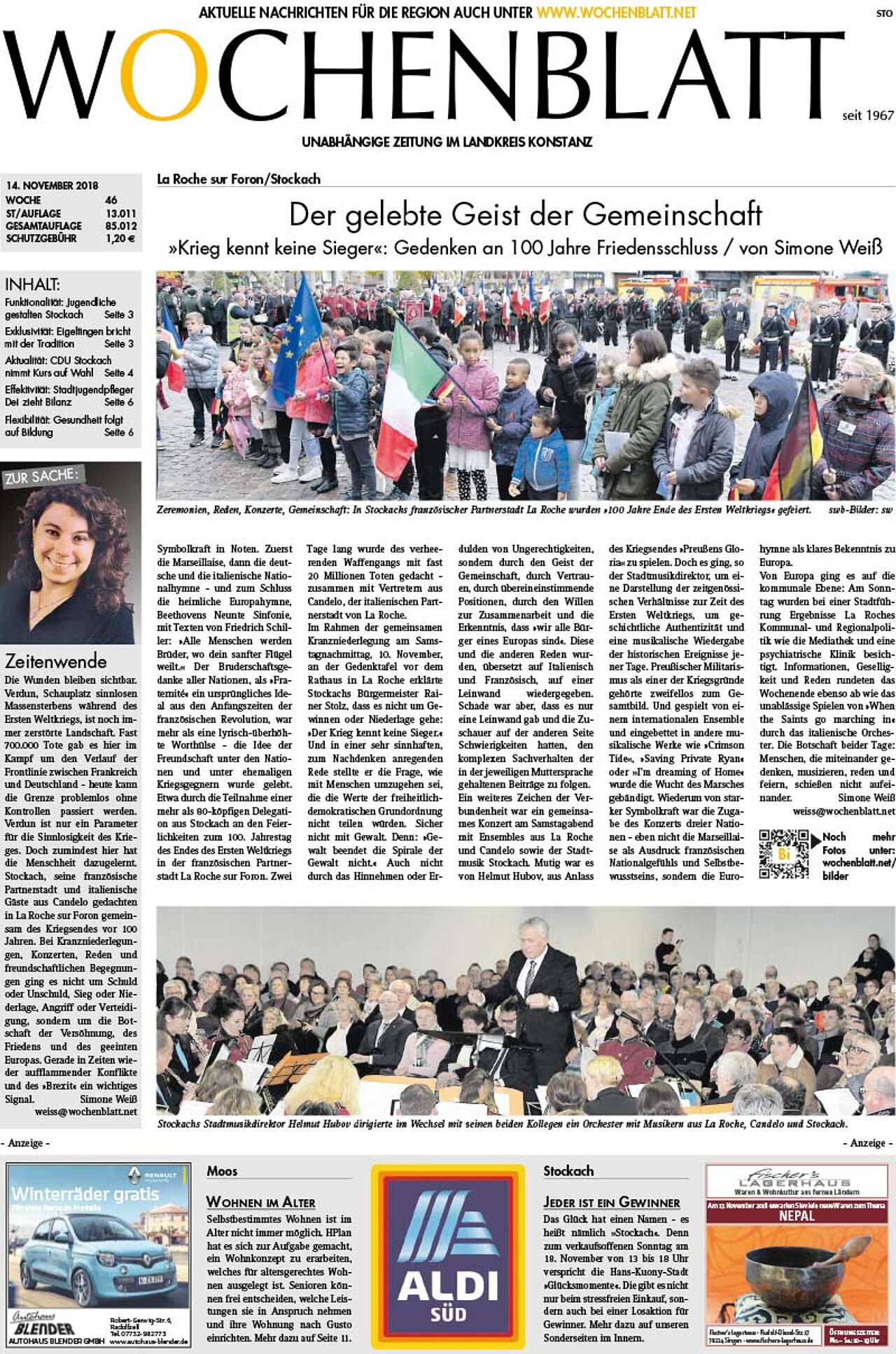 Ausgabe 46 vom 14. November 2018