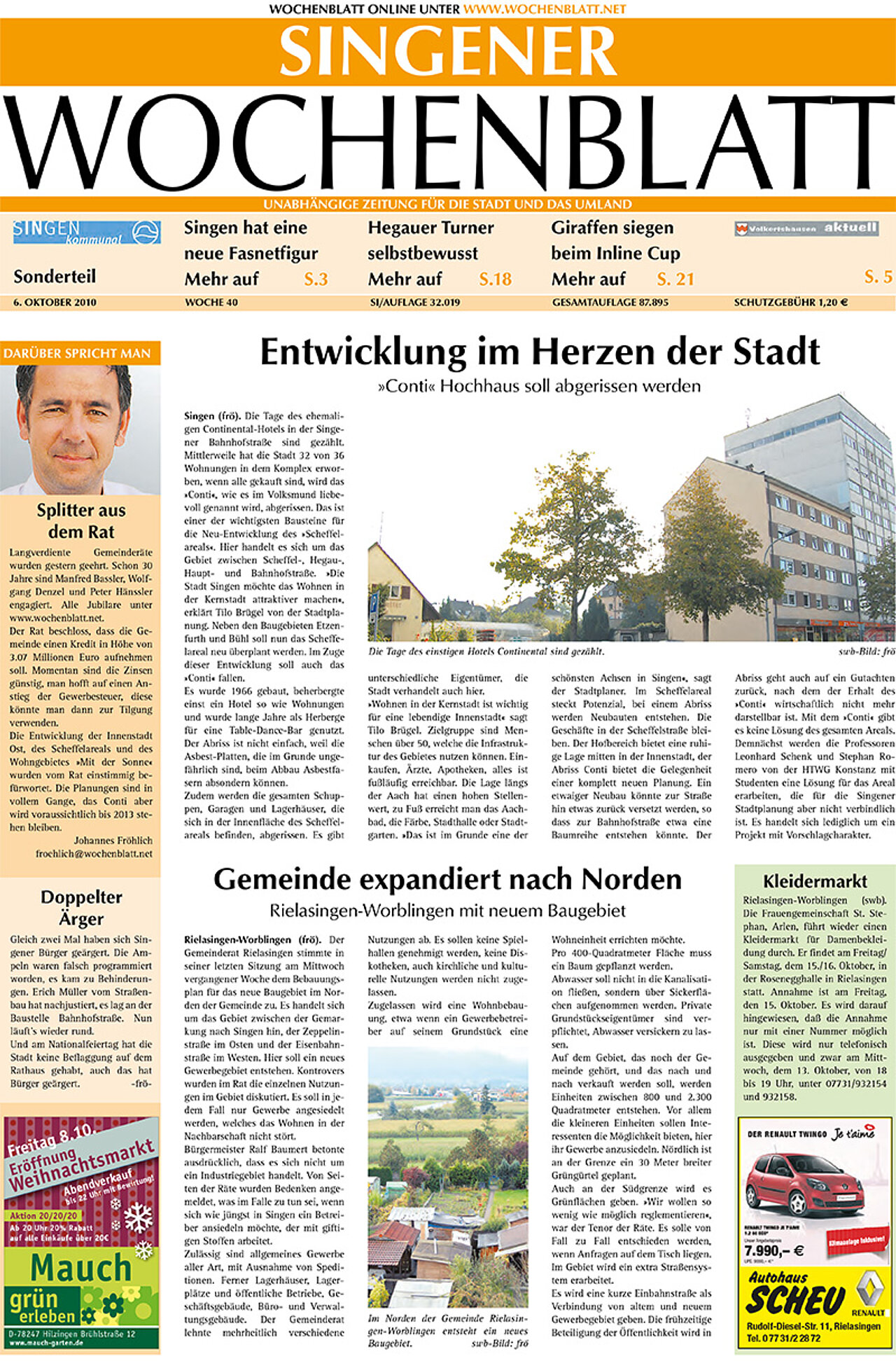 Ausgabe 40 vom 06. Oktober 2010