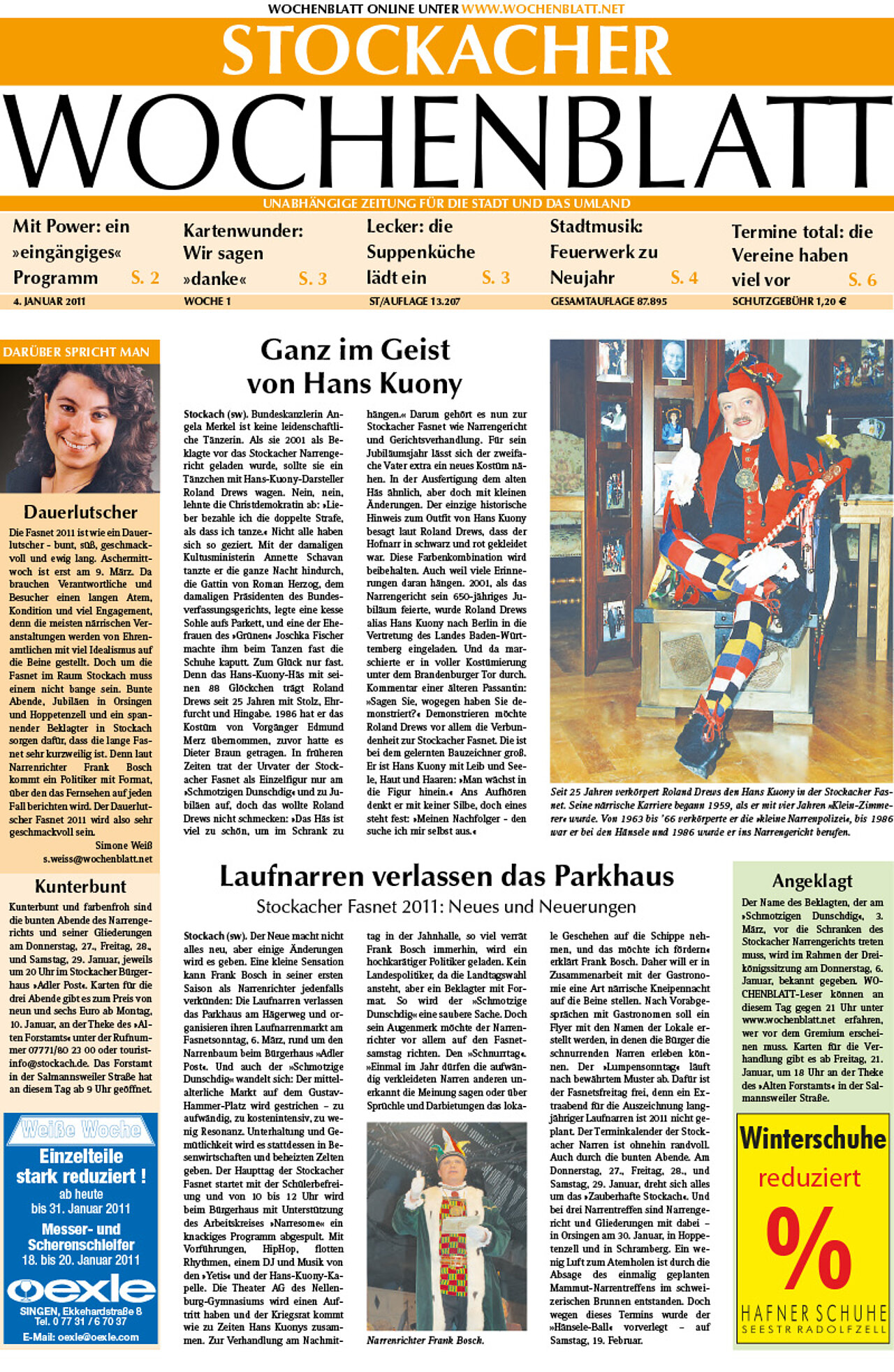 Ausgabe 01 vom 04. Januar 2011