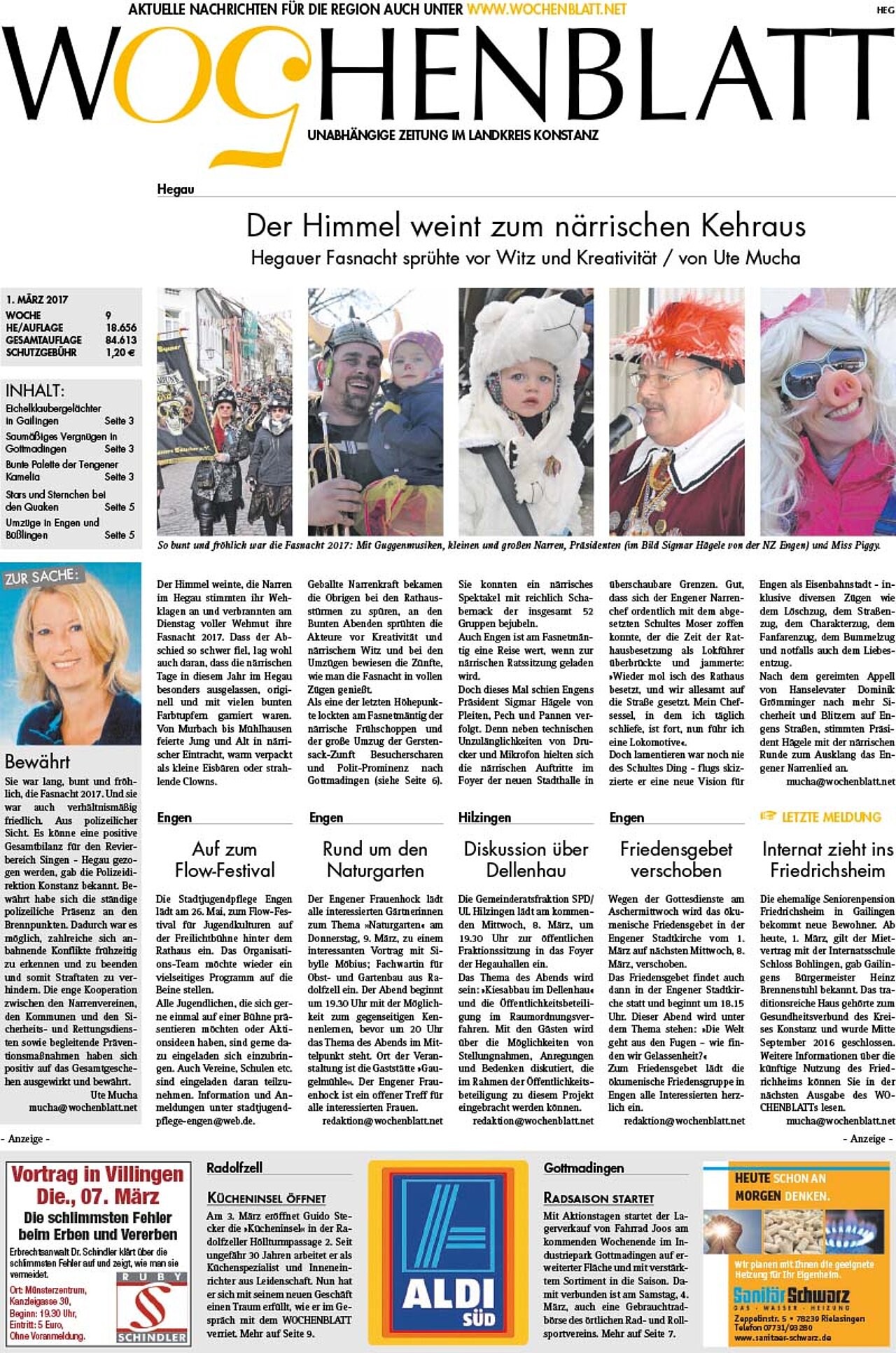 Ausgabe 09 vom 01. März 2017