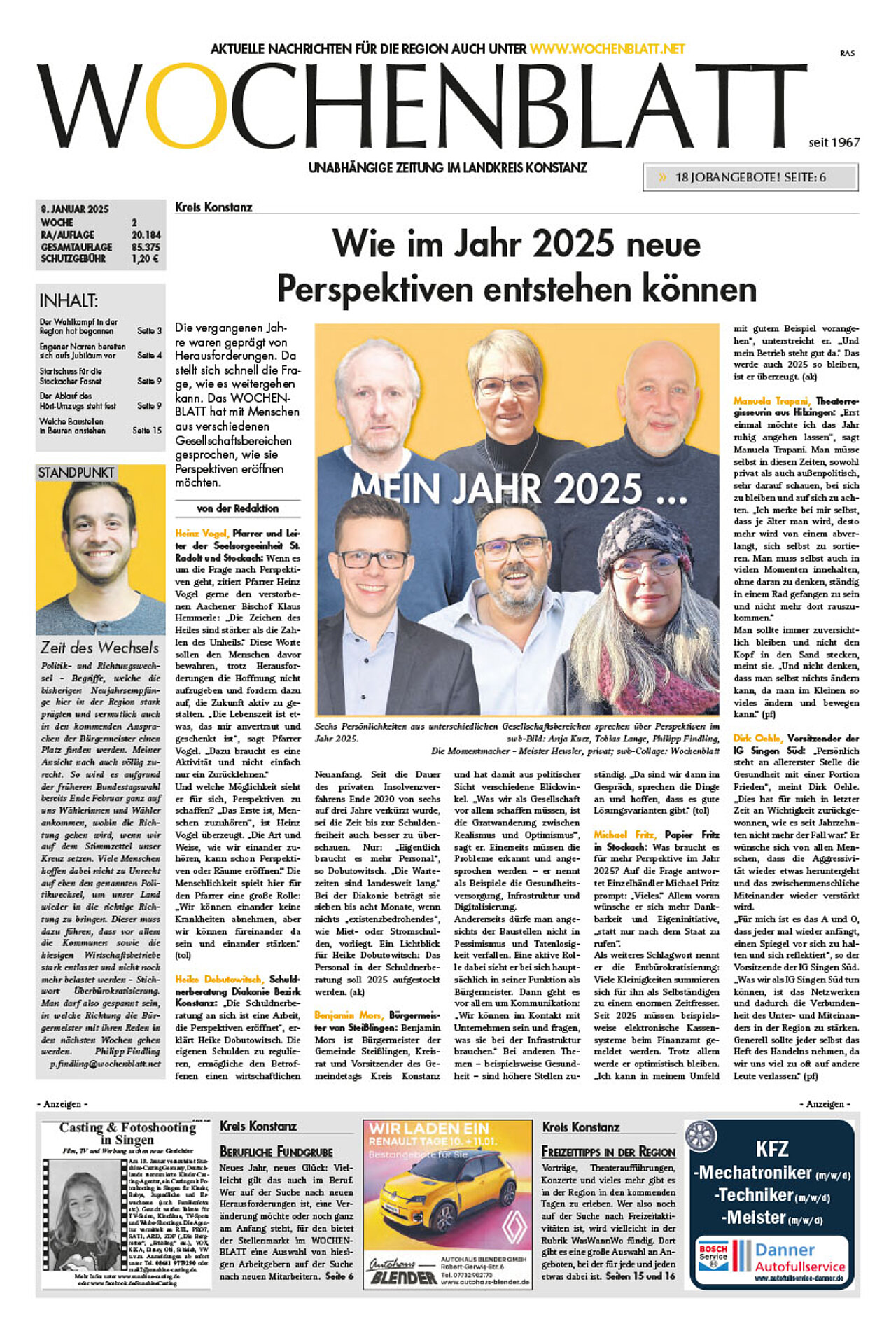 Ausgabe 2 vom 8. Januar 2025