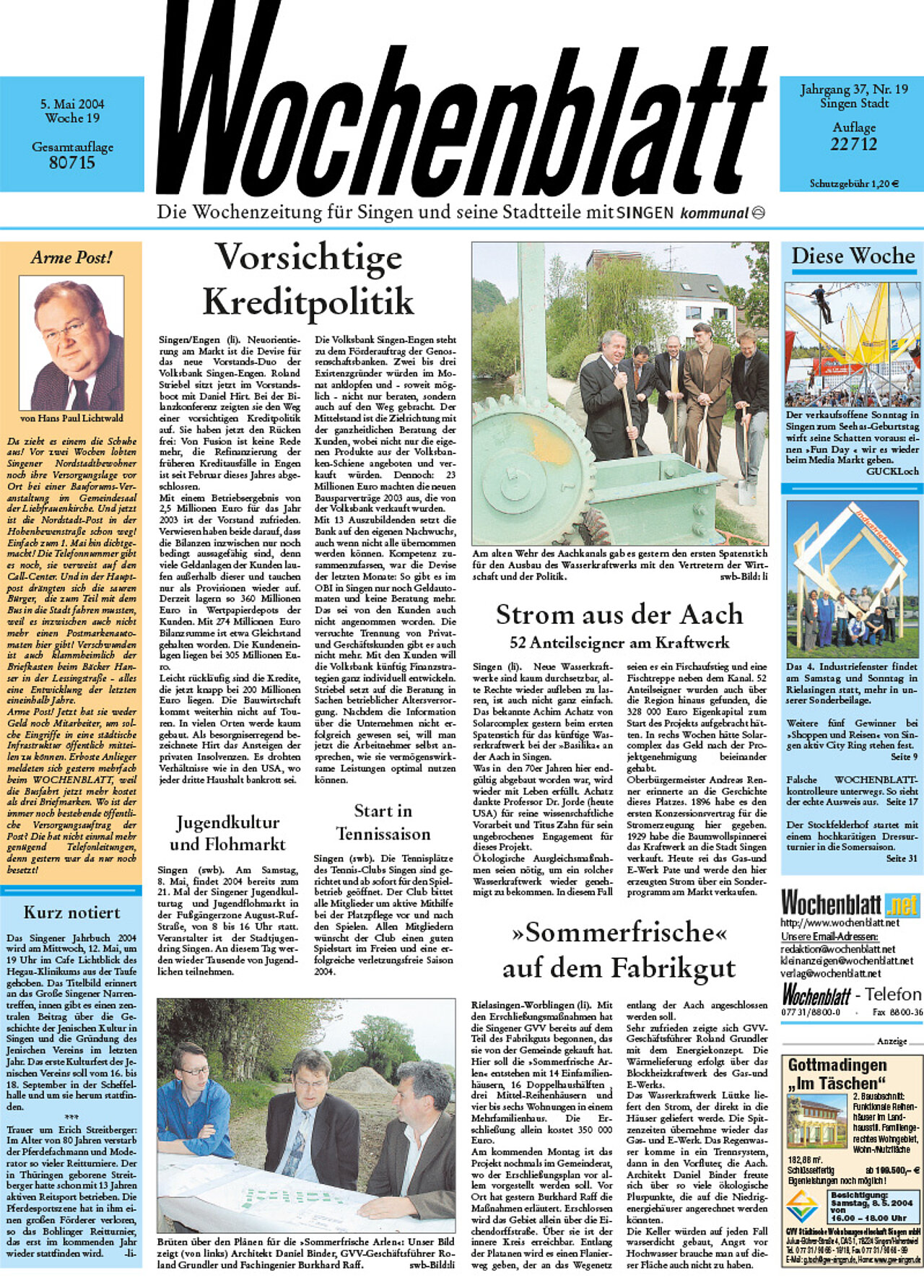 Ausgabe 19 vom 05. Mai 2004