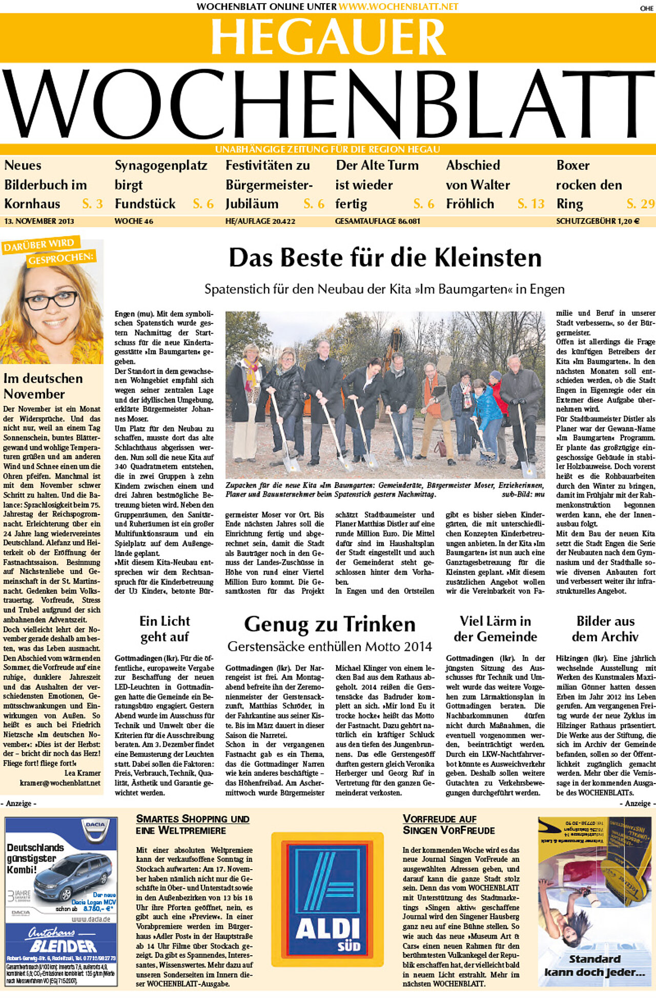 Ausgabe 46 vom 13. November 2013