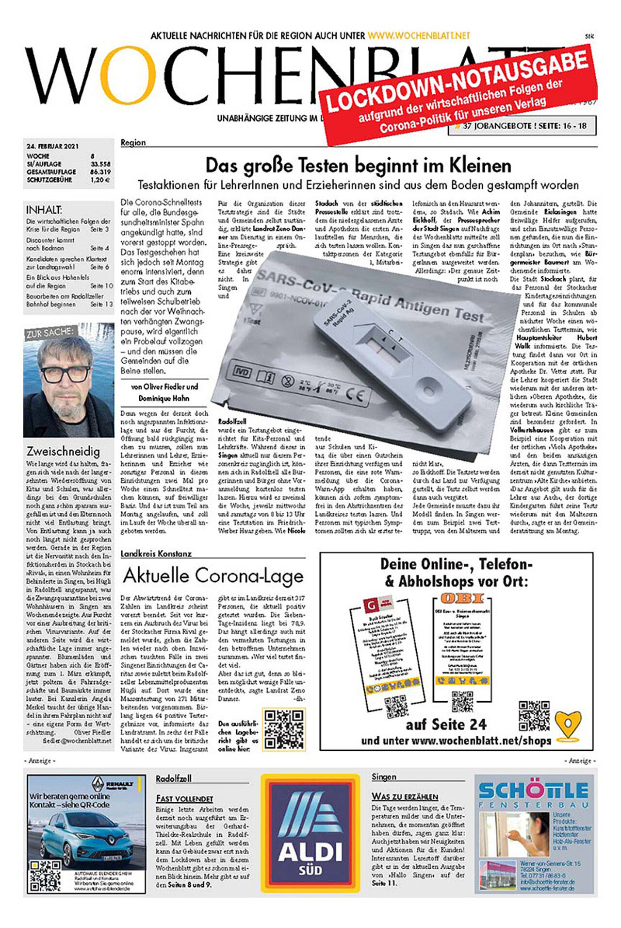 Ausgabe 08 vom 24. Februar 2021