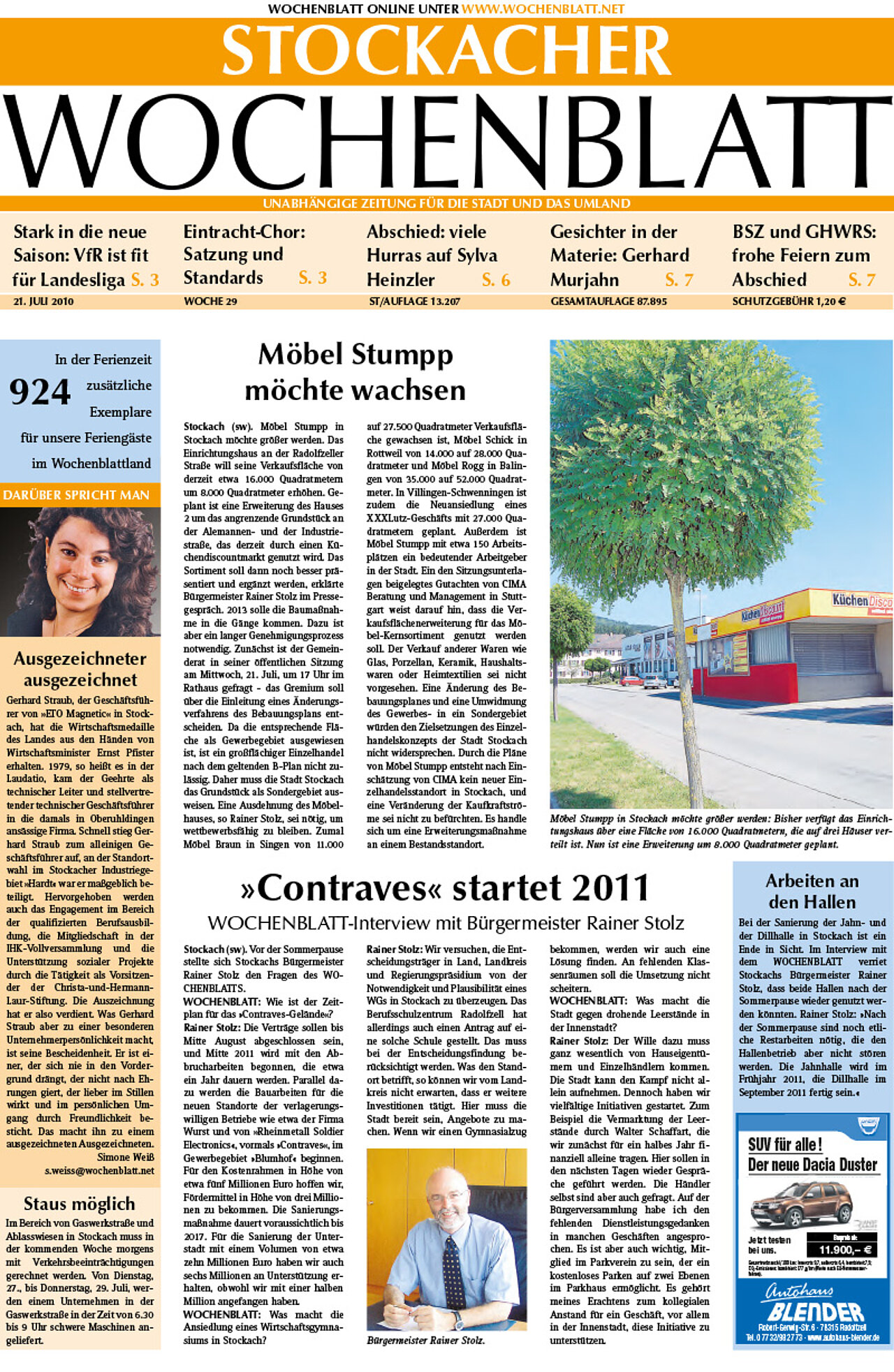 Ausgabe 29 vom 21. Juli 2010