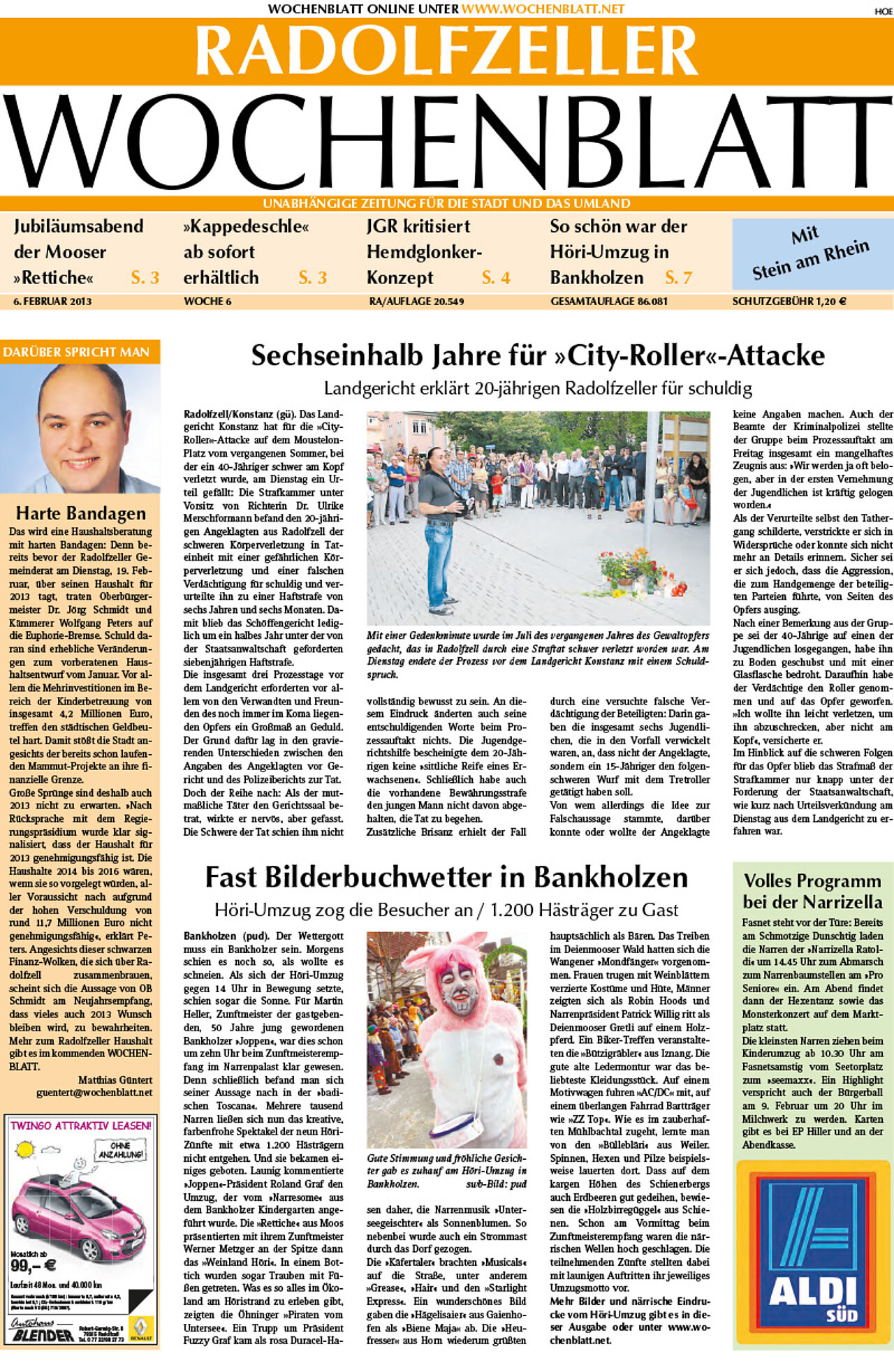 Ausgabe 06 vom 06. Februar 2013