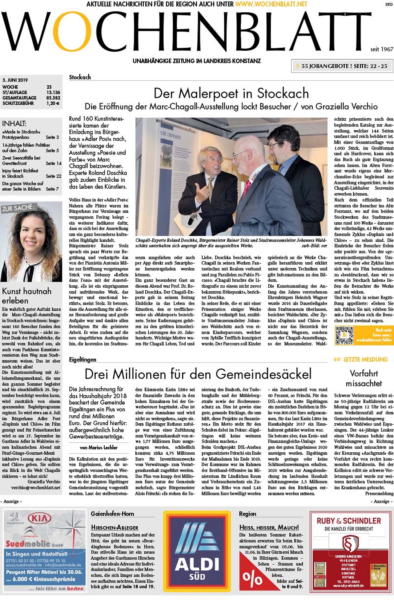 Ausgabe 23 vom 05. Juni 2019