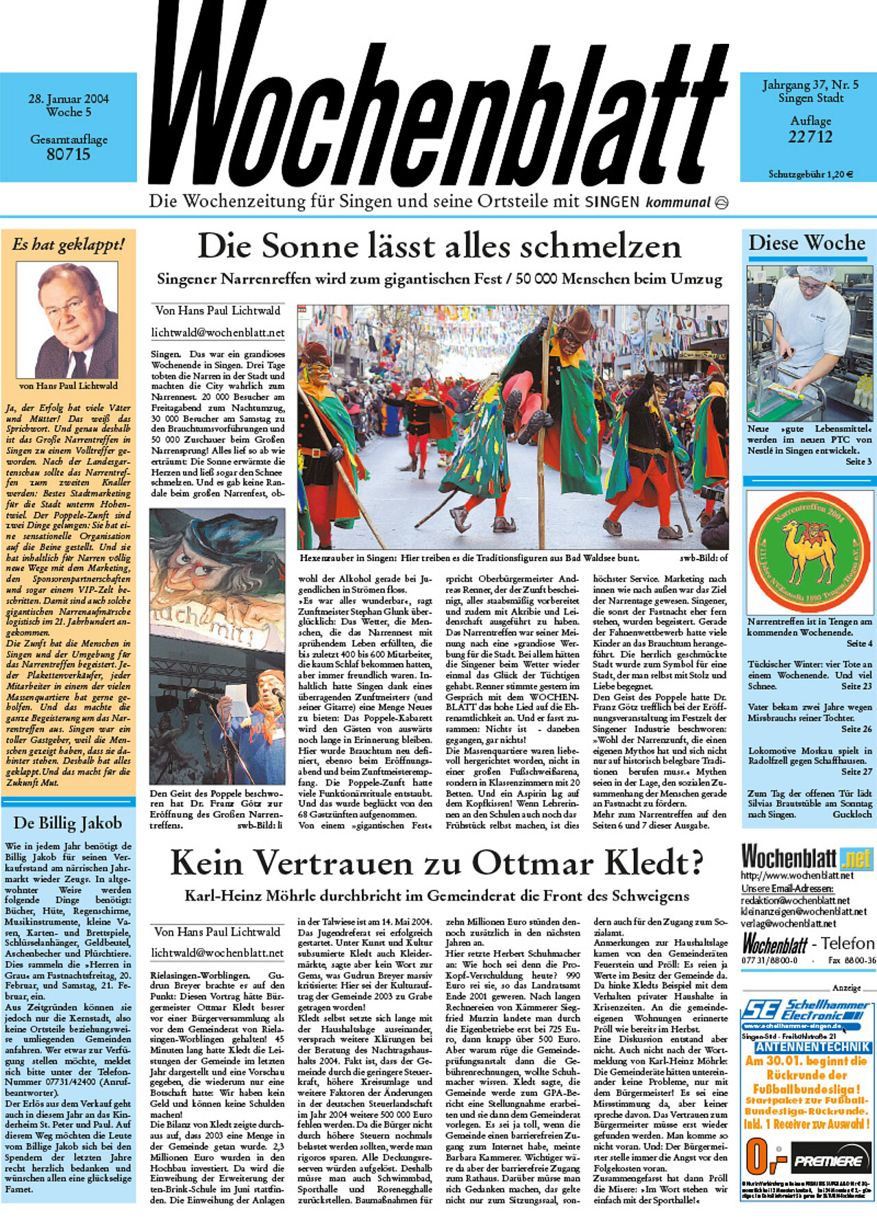 Ausgabe 05 vom 28. Januar 2004