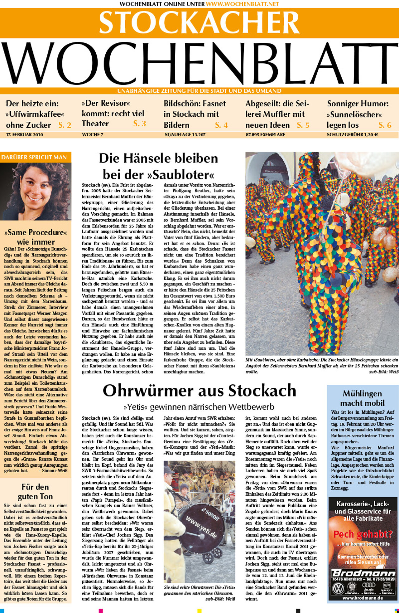 Ausgabe 07 vom 17. Februar 2010