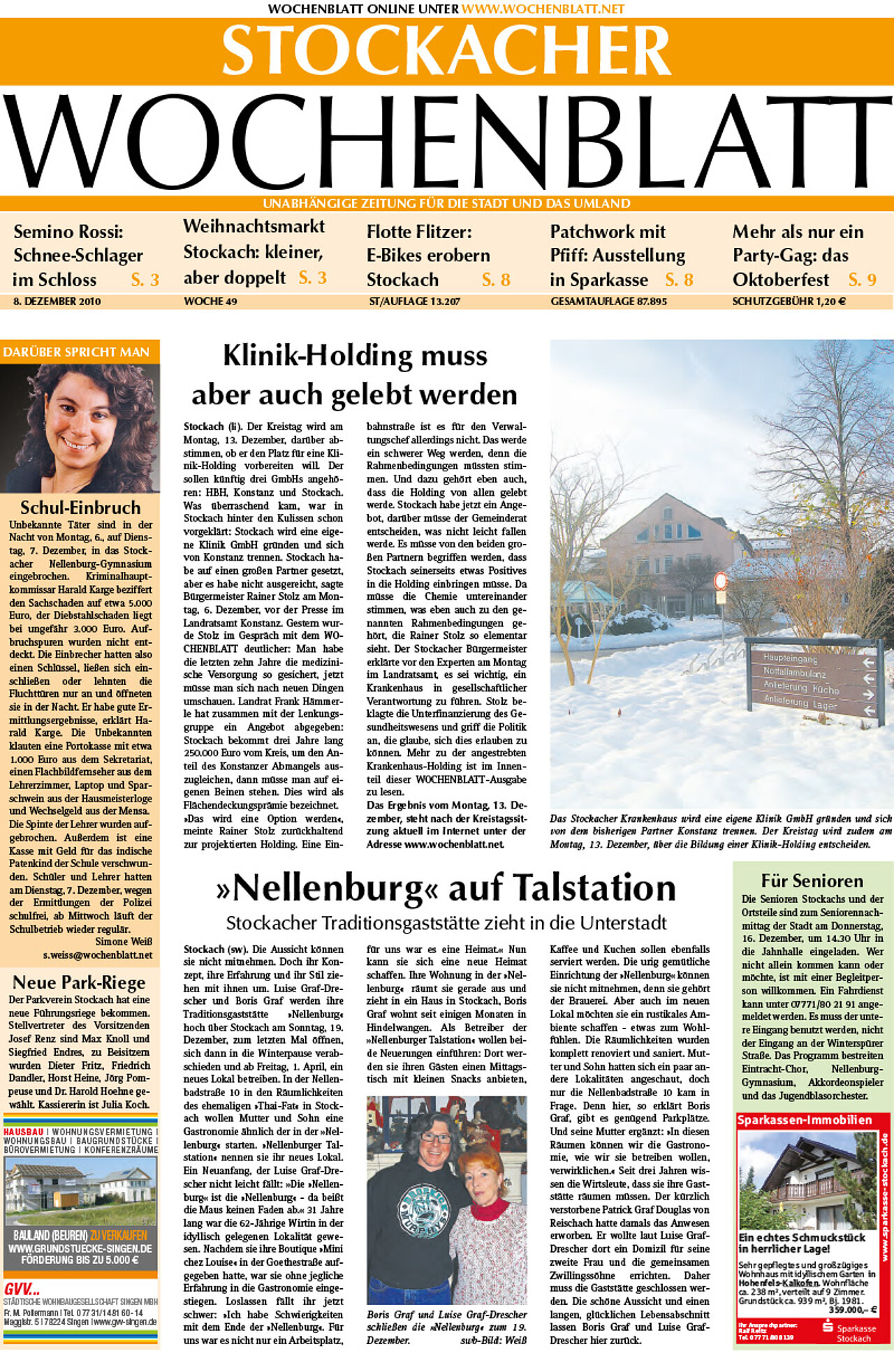 Ausgabe 49 vom 08. Dezember 2010