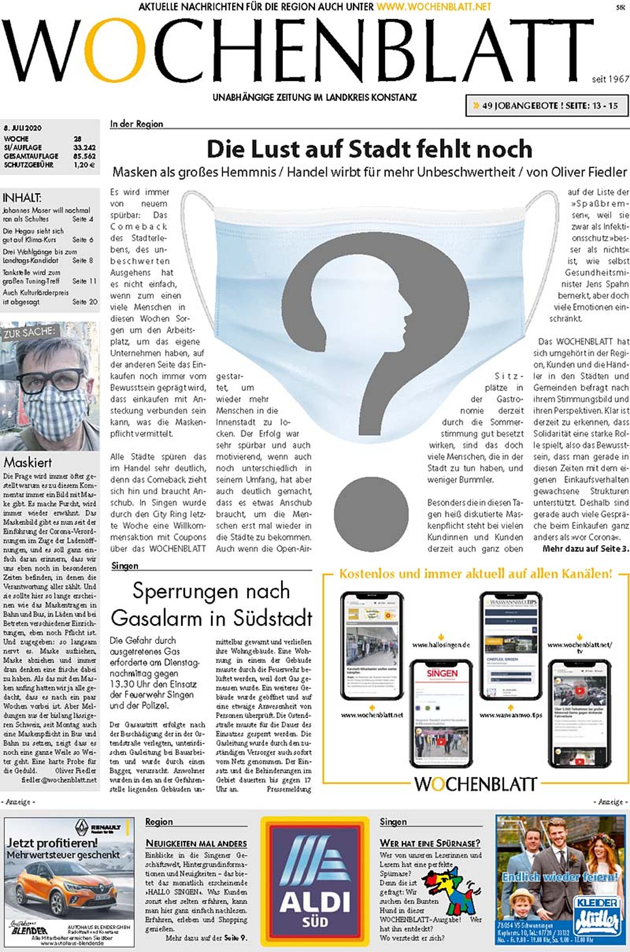 Ausgabe 28 vom 08. Juli 2020