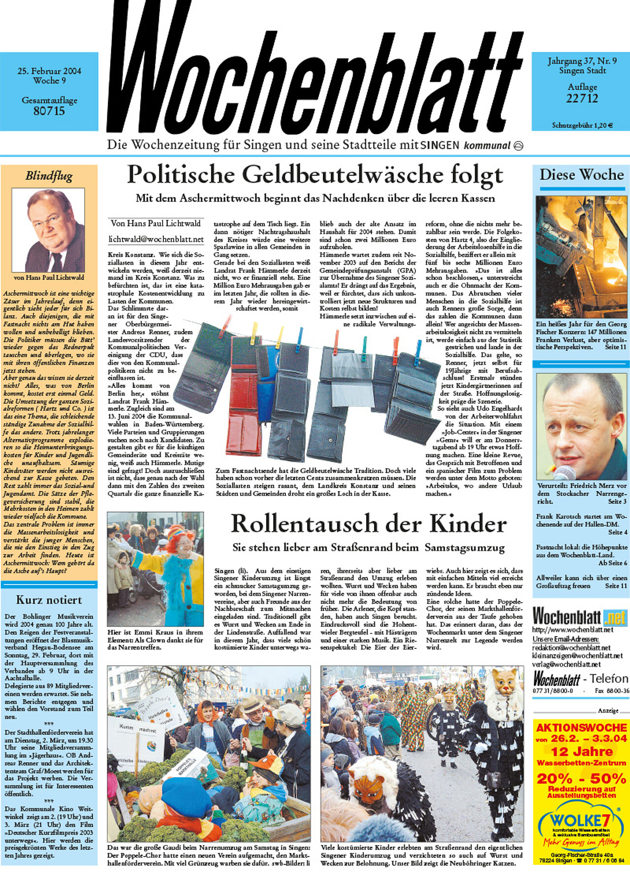 Ausgabe 09 vom 25. Februar 2004