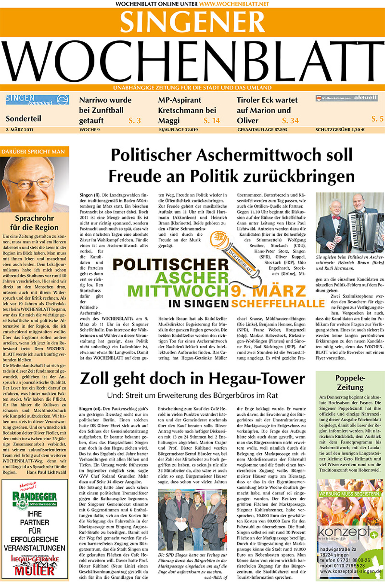 Ausgabe 09 vom 02. März 2011