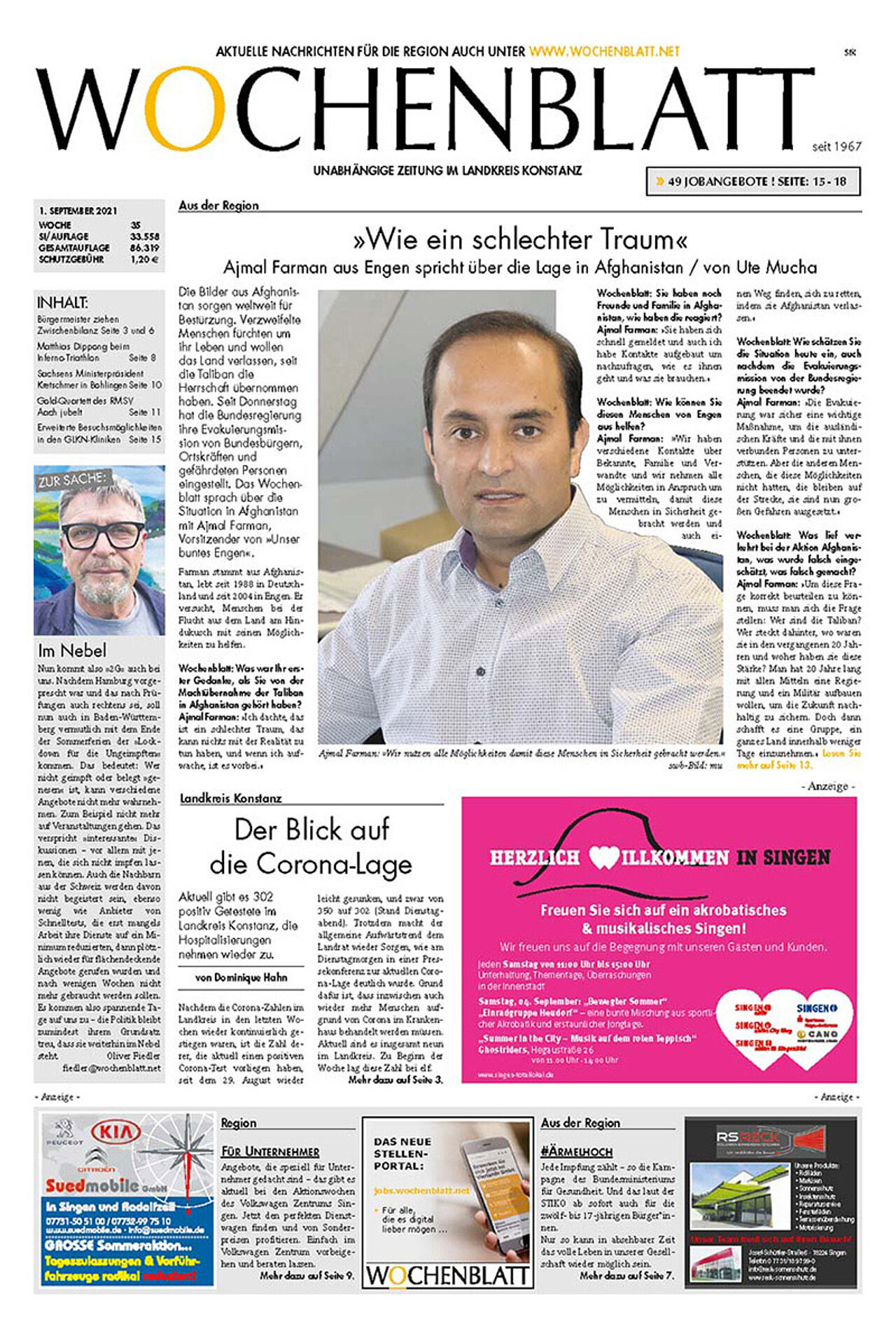 Ausgabe 35 vom 01. September 2021