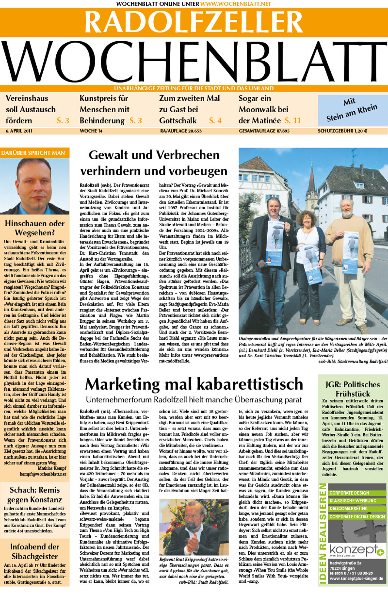 Ausgabe 14 vom 06. April 2011