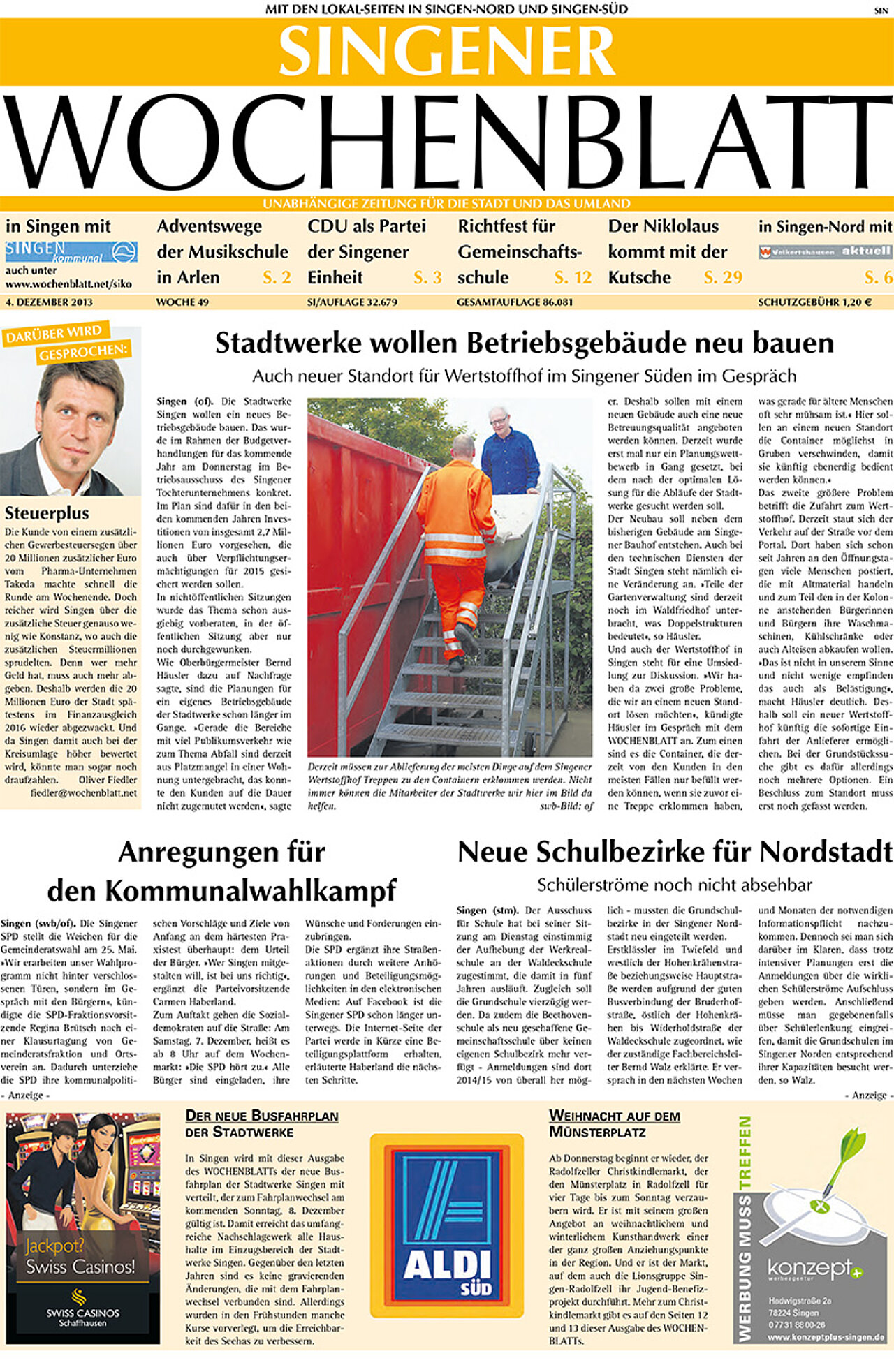 Ausgabe 49 vom 04. Dezember 2013