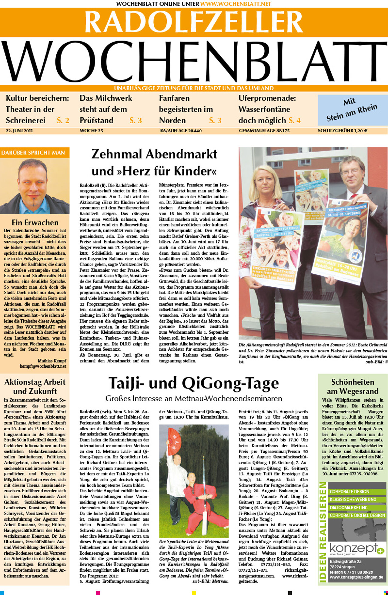 Ausgabe 25 vom 22. Juni 2011