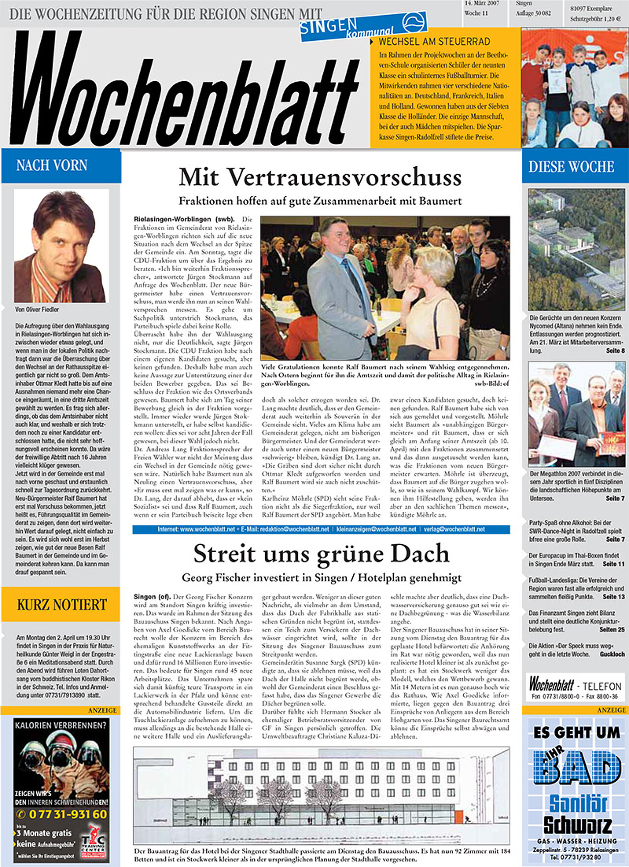 Ausgabe 11 vom 14. März 2007