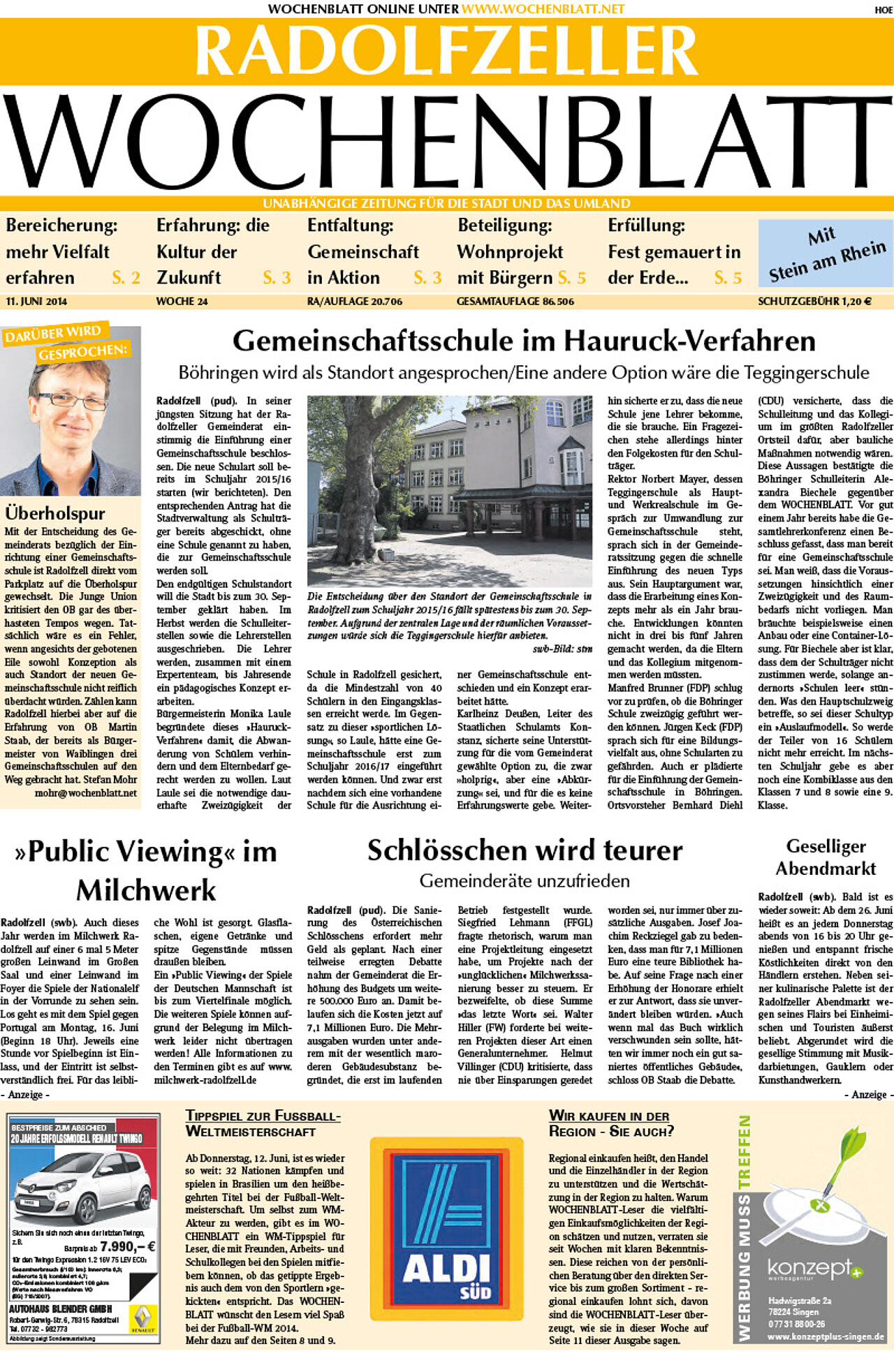 Ausgabe 24 vom 11. Juni 2014
