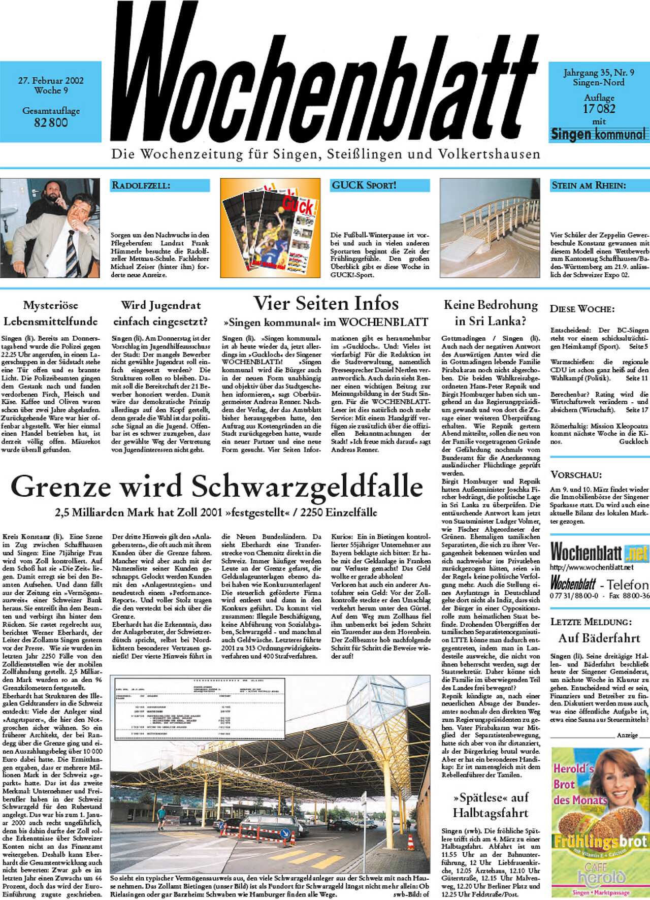Ausgabe 09 vom 27. Februar 2002