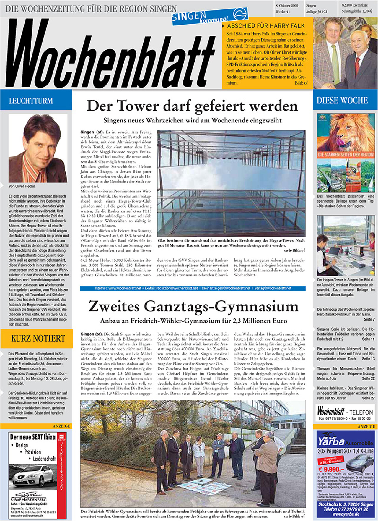 Ausgabe 41 vom 08. Oktober 2008