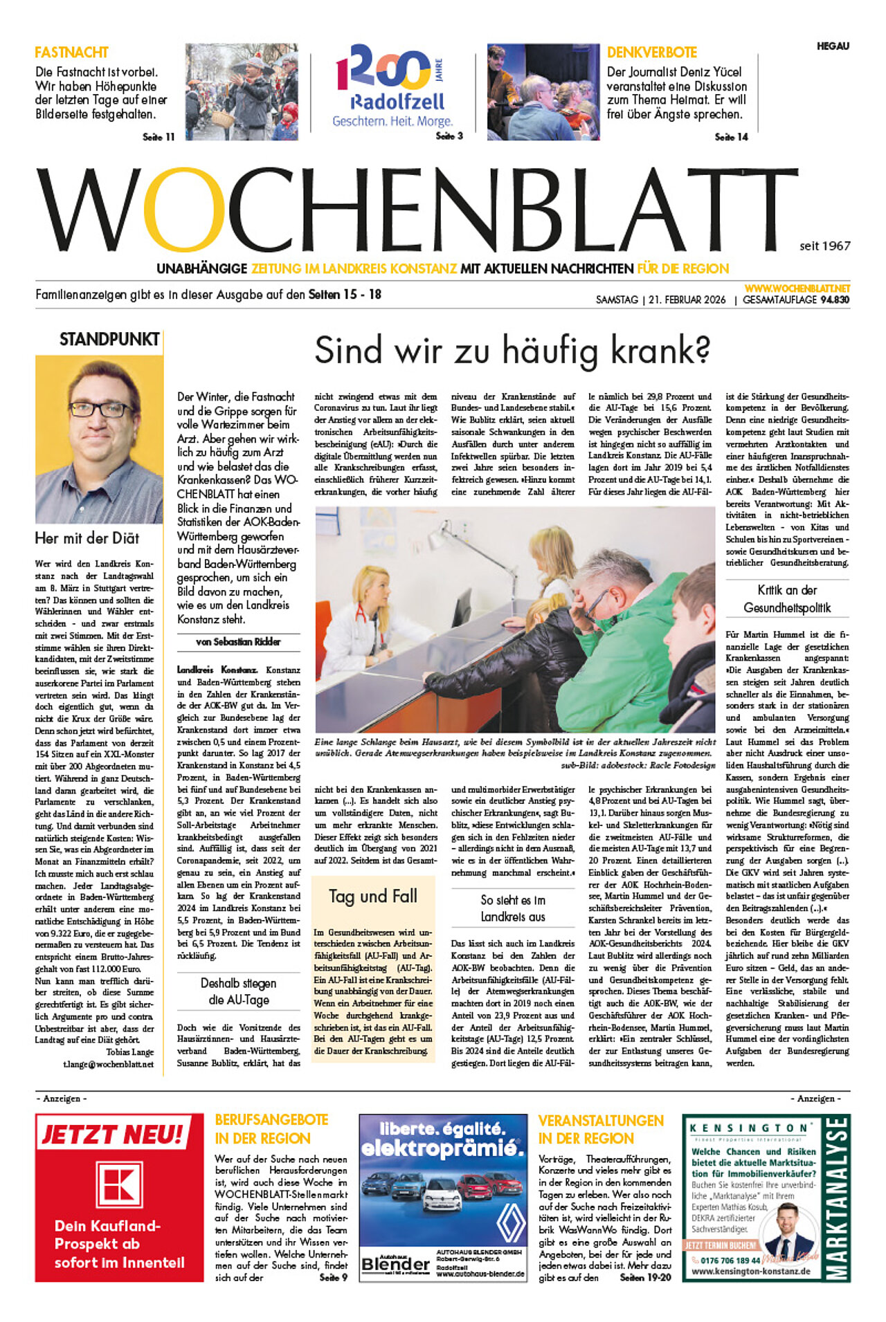 Ausgabe 8 vom 21. Februar 2026