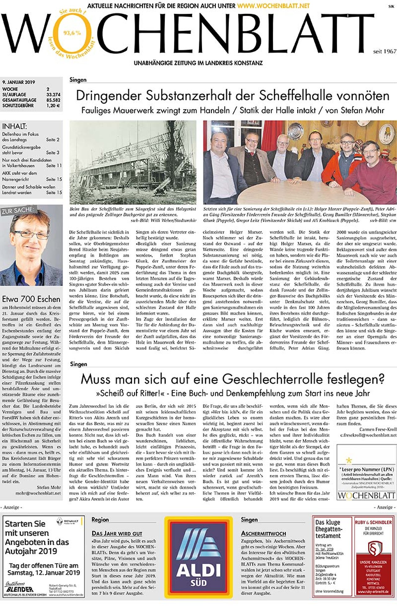 Ausgabe 02 vom 09. Januar 2019