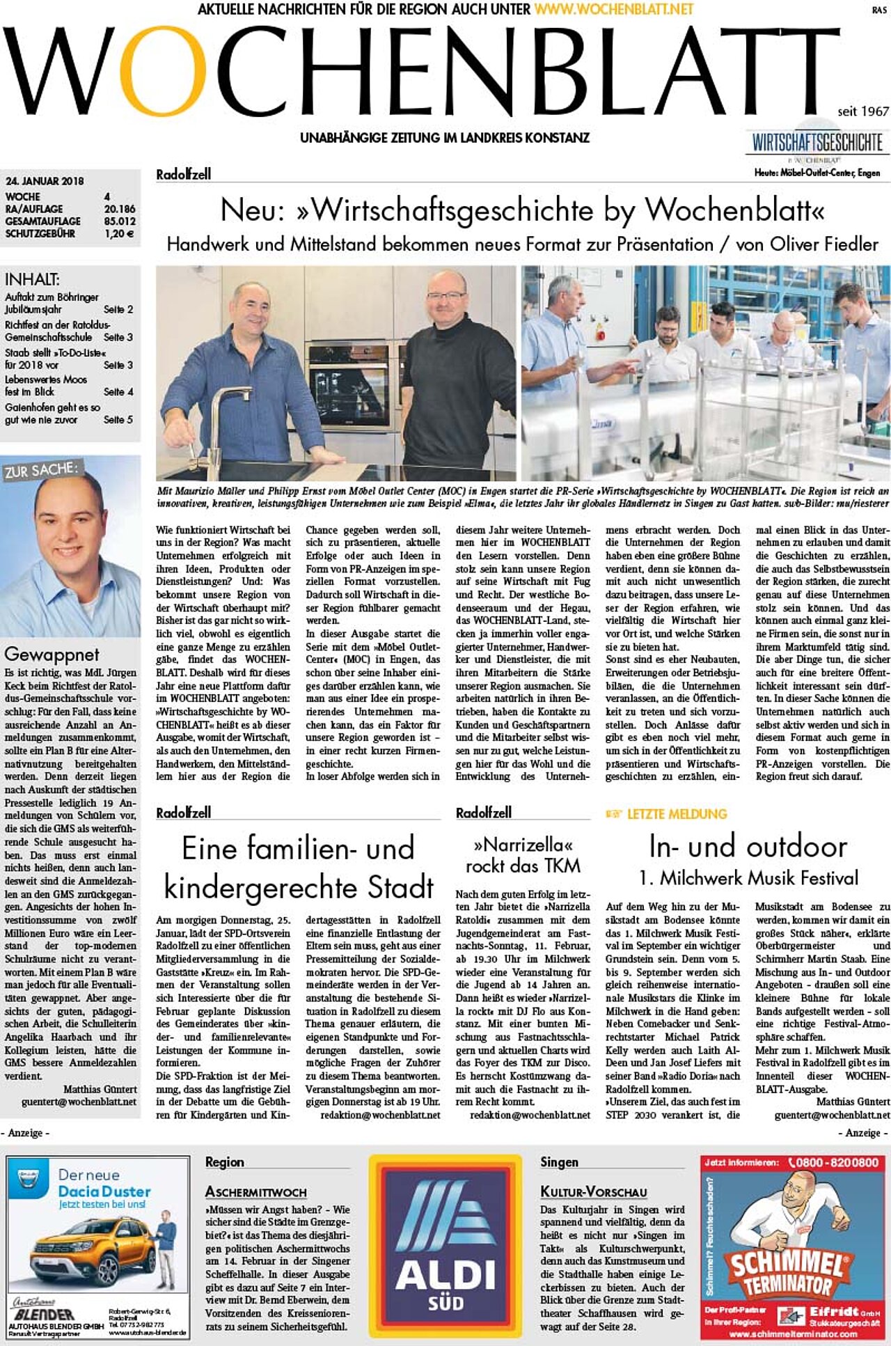 Ausgabe 04 vom 24. Januar 2018