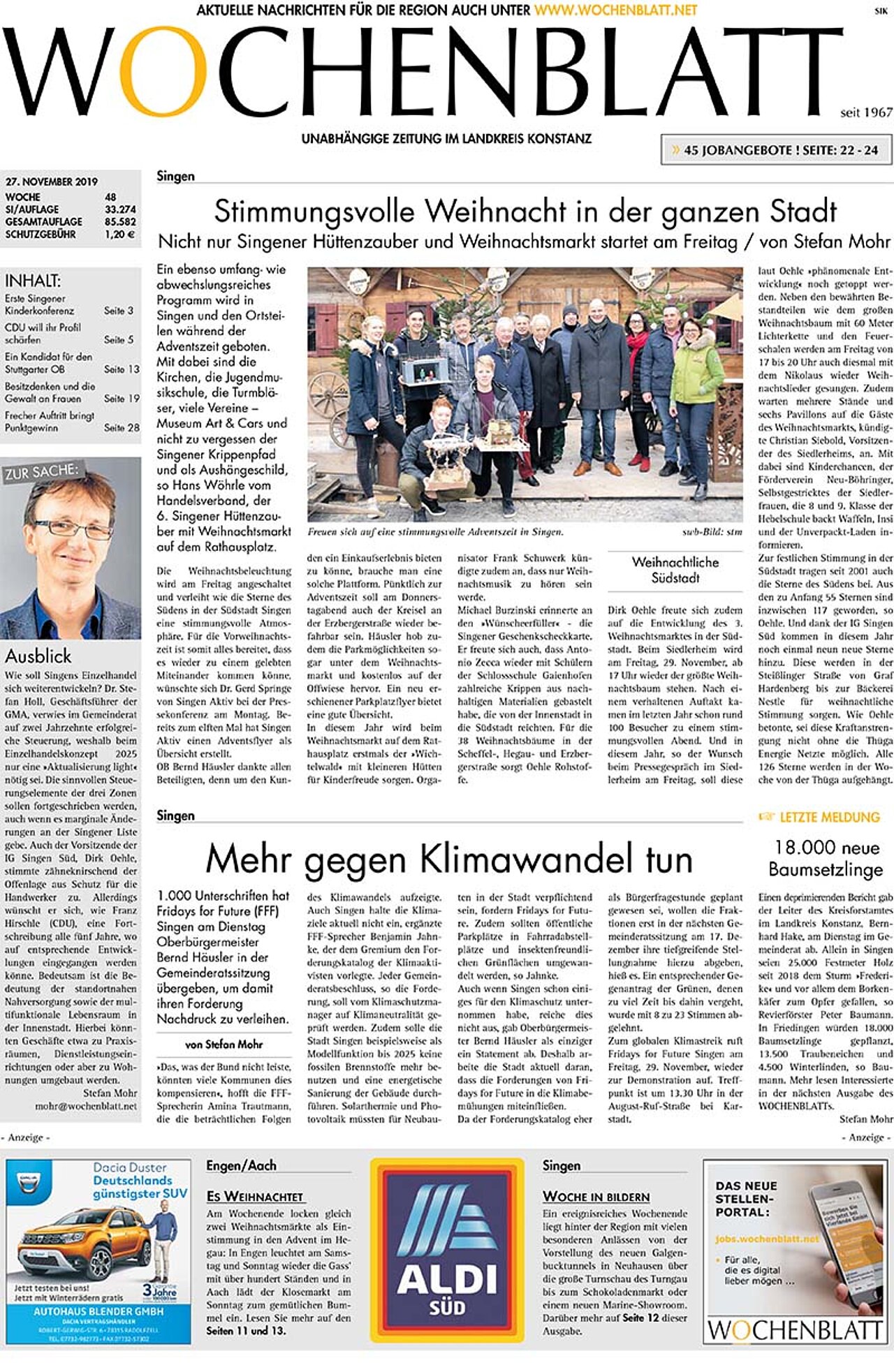 Ausgabe 48 vom 27. November 2019