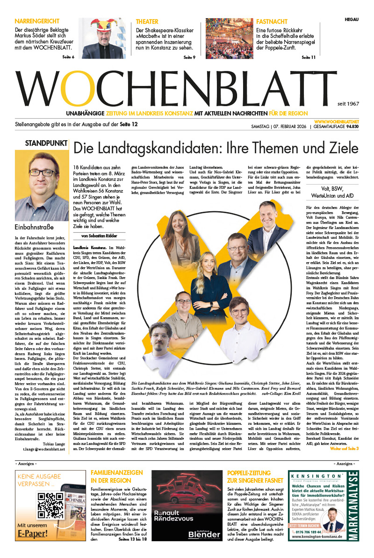 Ausgabe 6 vom 7. Februar 2026