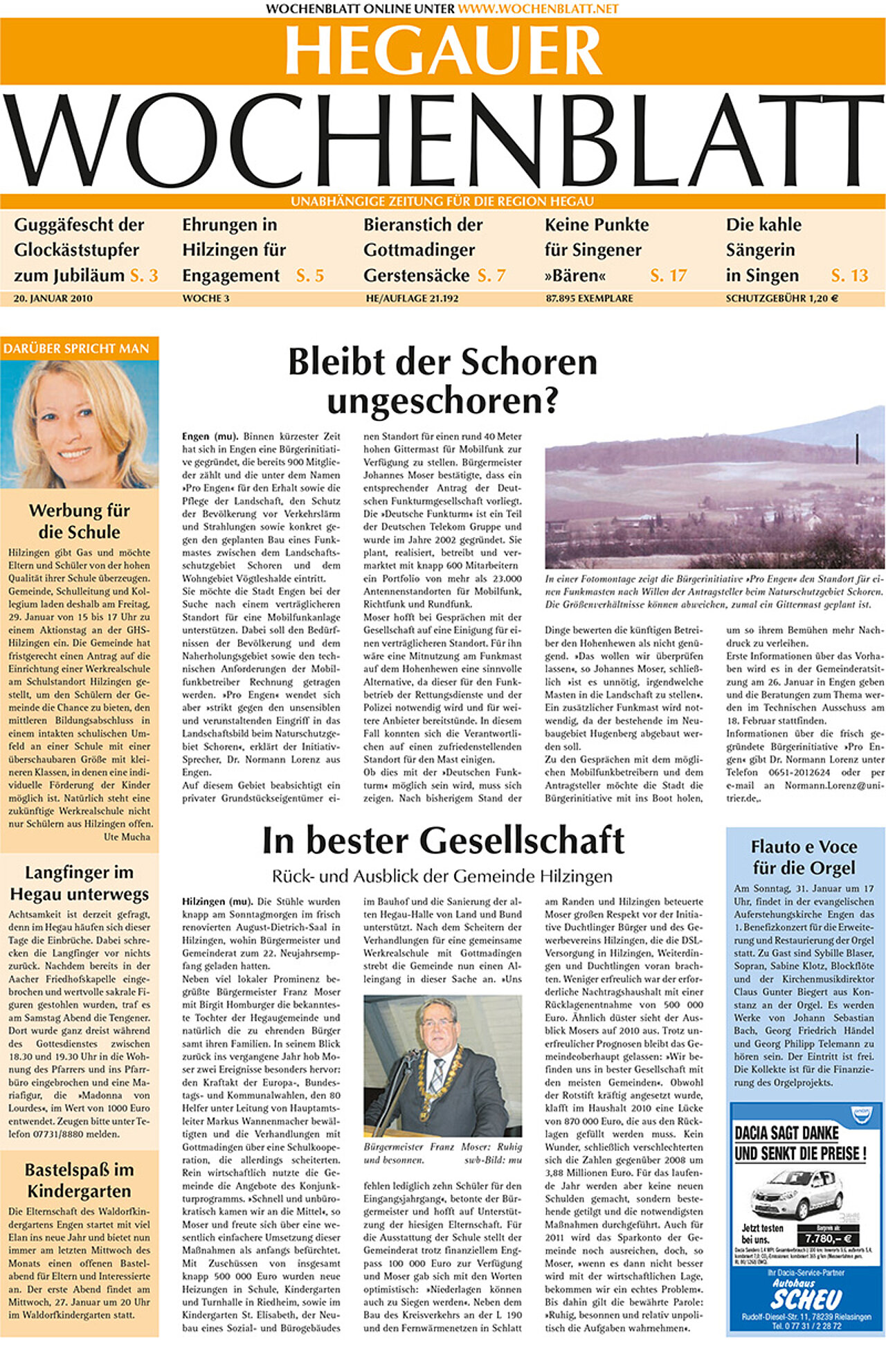 Ausgabe 03 vom 20. Januar 2010