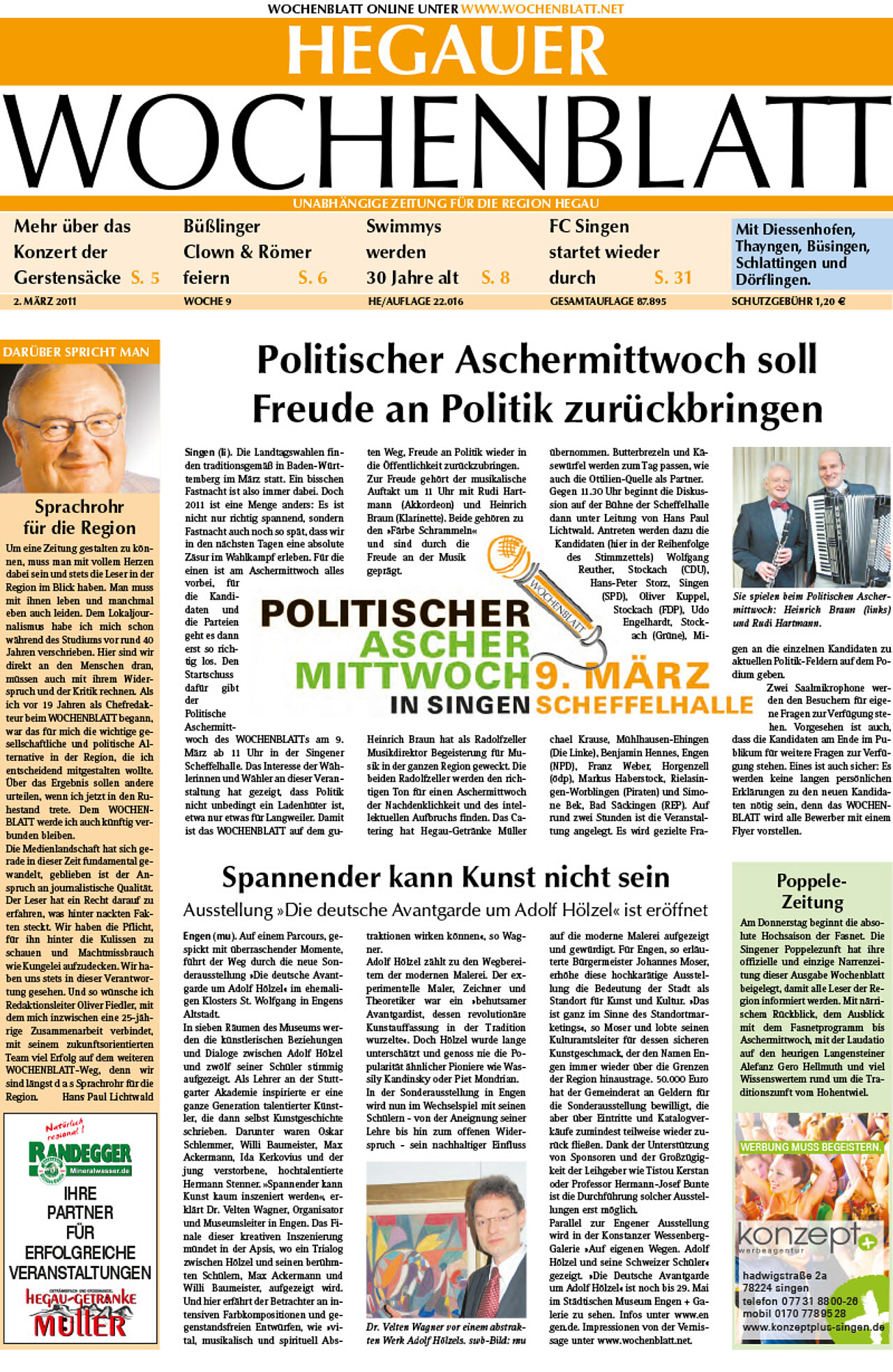 Ausgabe 09 vom 02. März 2011
