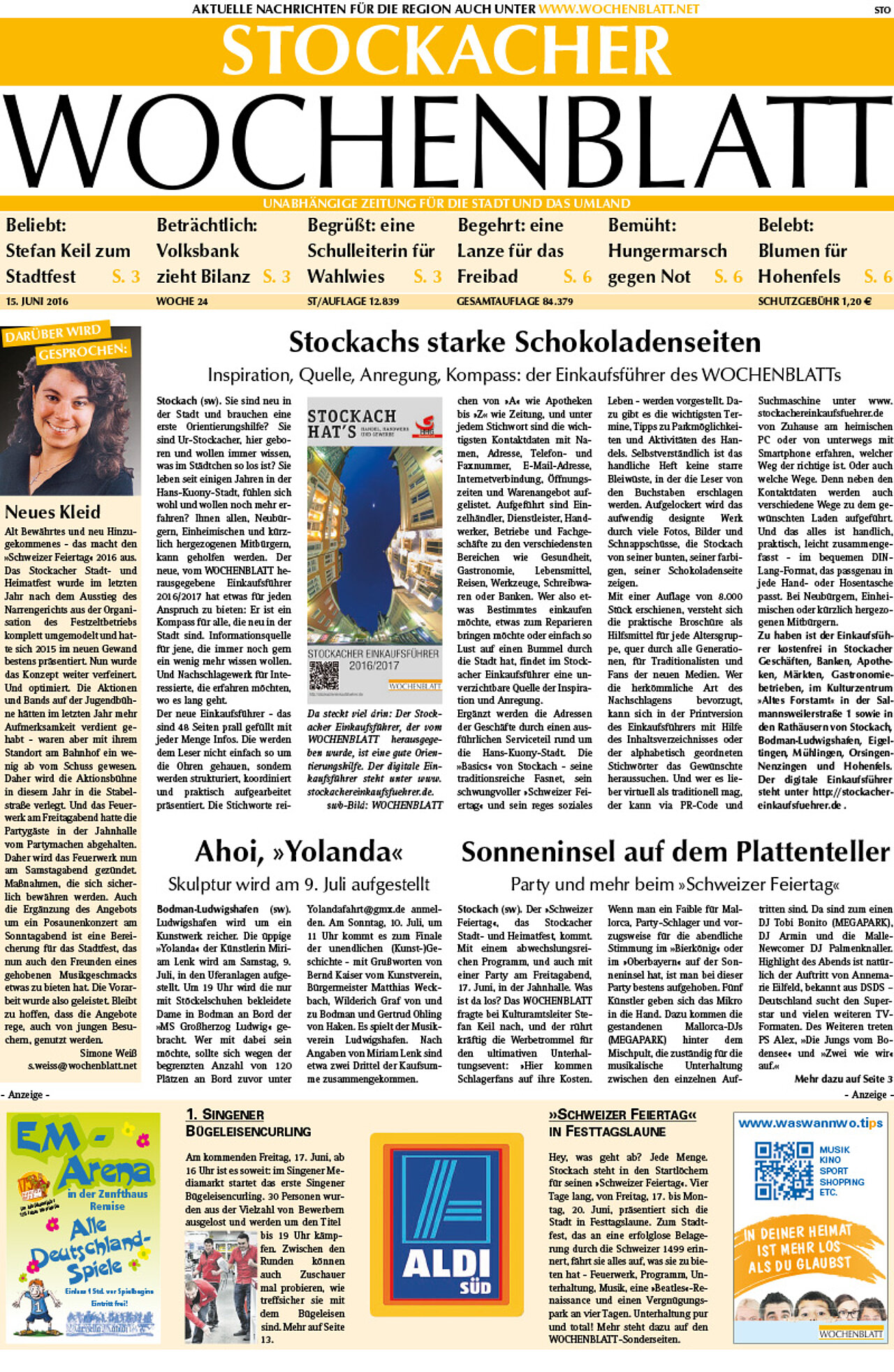 Ausgabe 24 vom 15. Juni 2016
