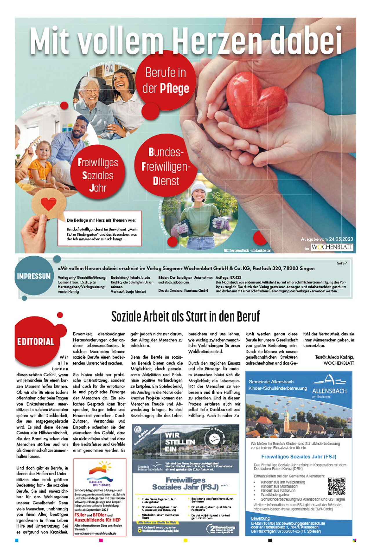 Sonderausgabe vom 24. Mai 2023