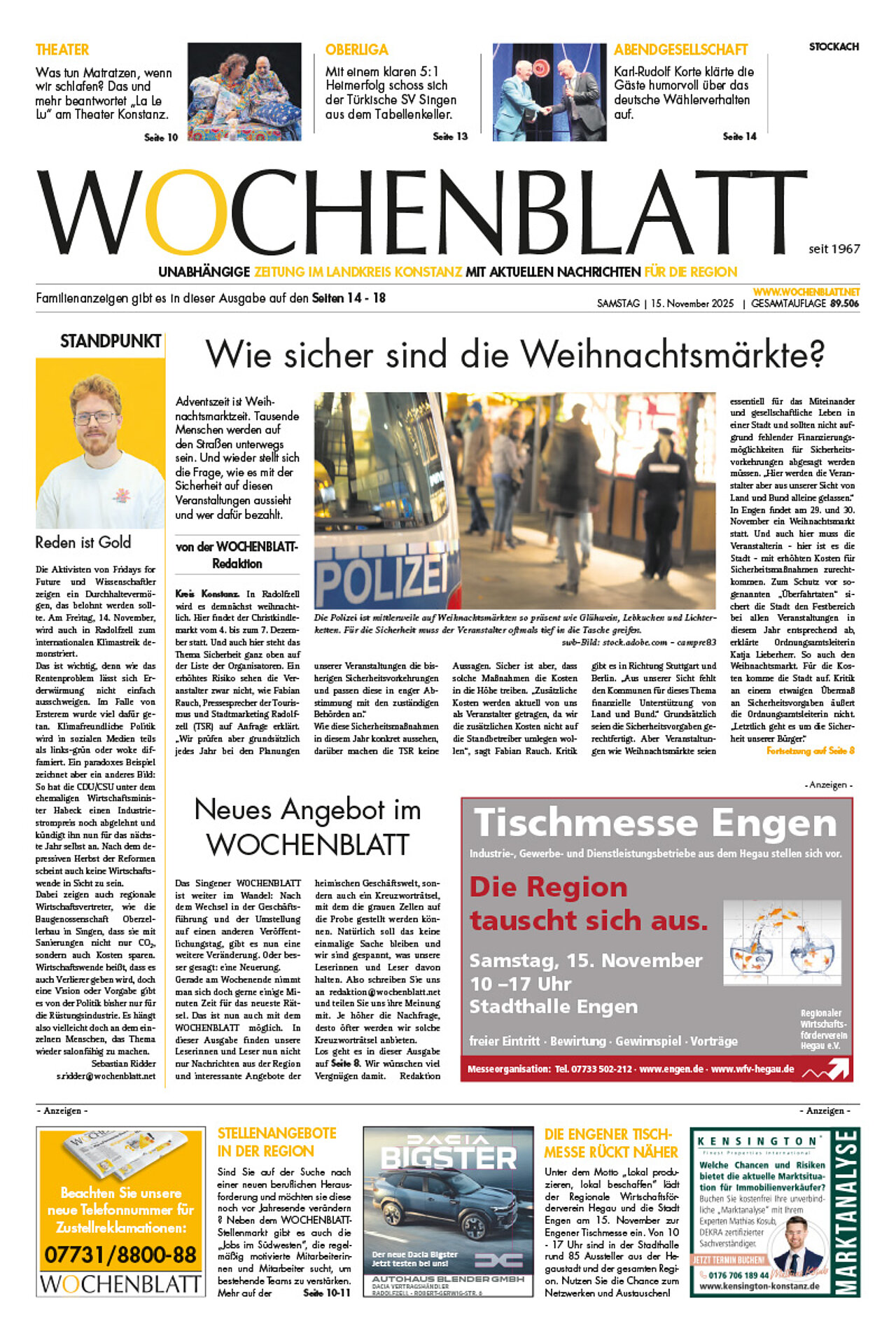 Ausgabe 46 vom 15. November 2025