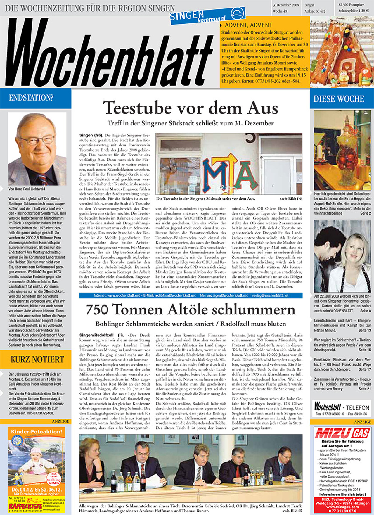 Ausgabe 49 vom 03. Dezember 2008