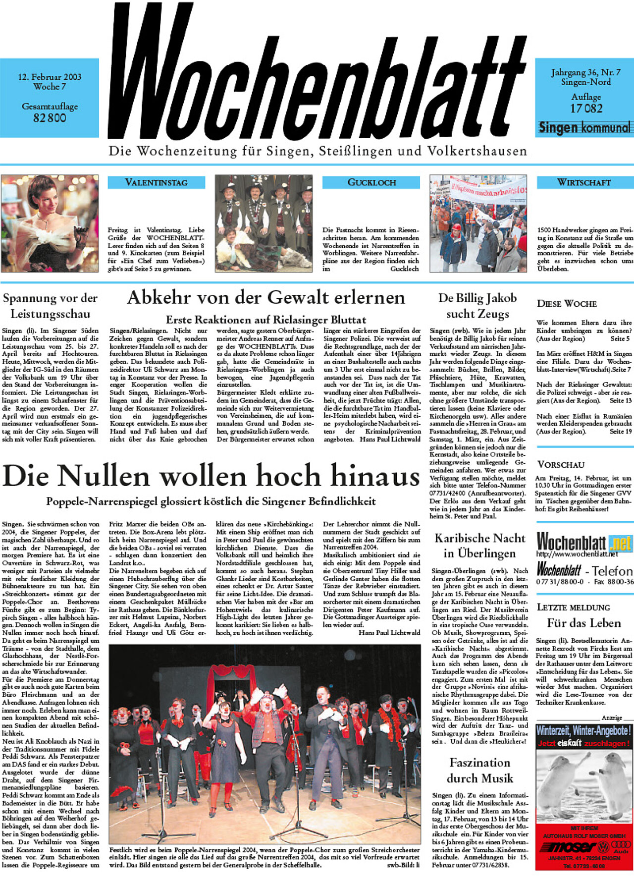 Ausgabe 07 vom 12. Februar 2003