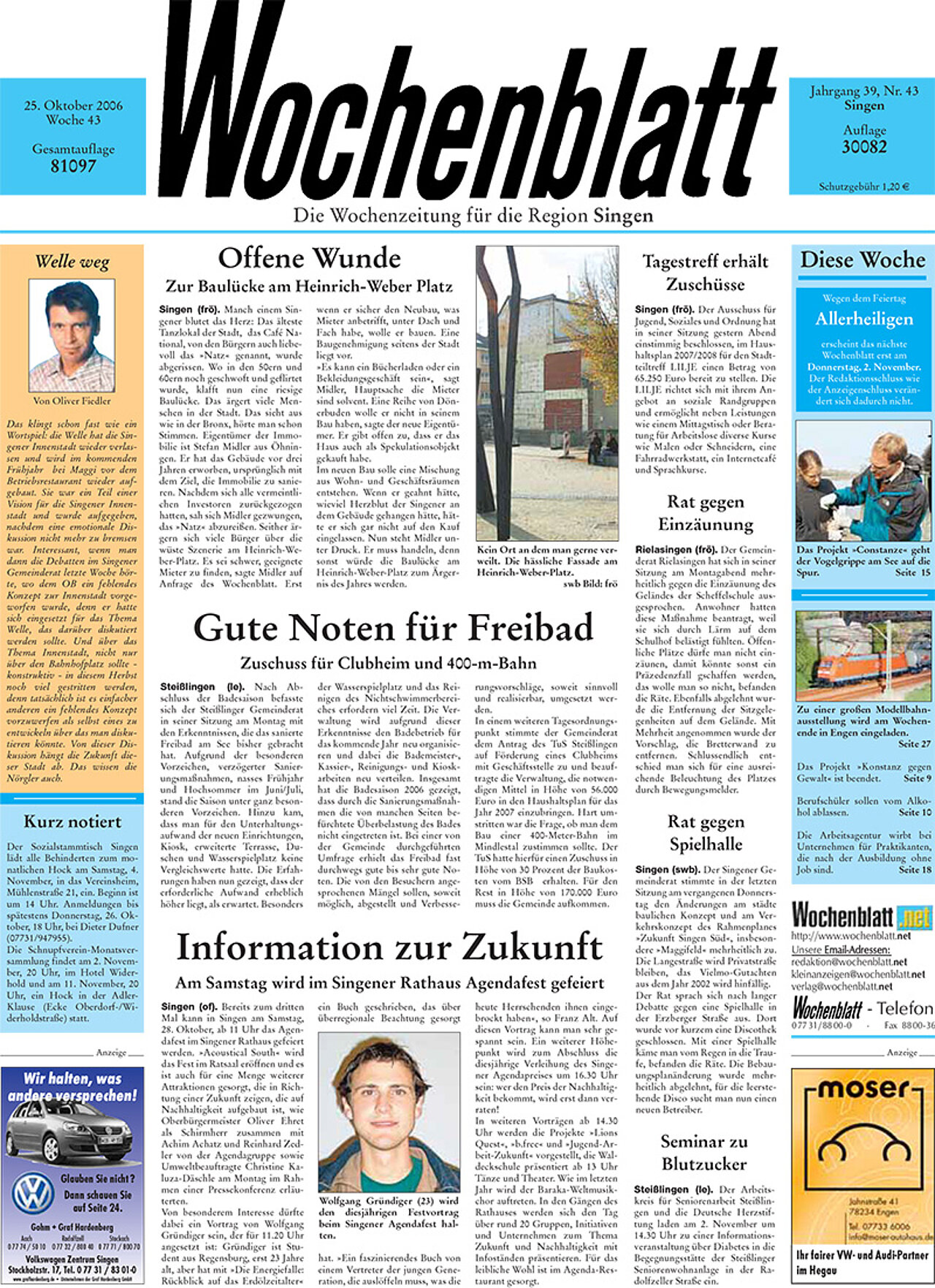 Ausgabe 43 vom 25. Oktober 2006