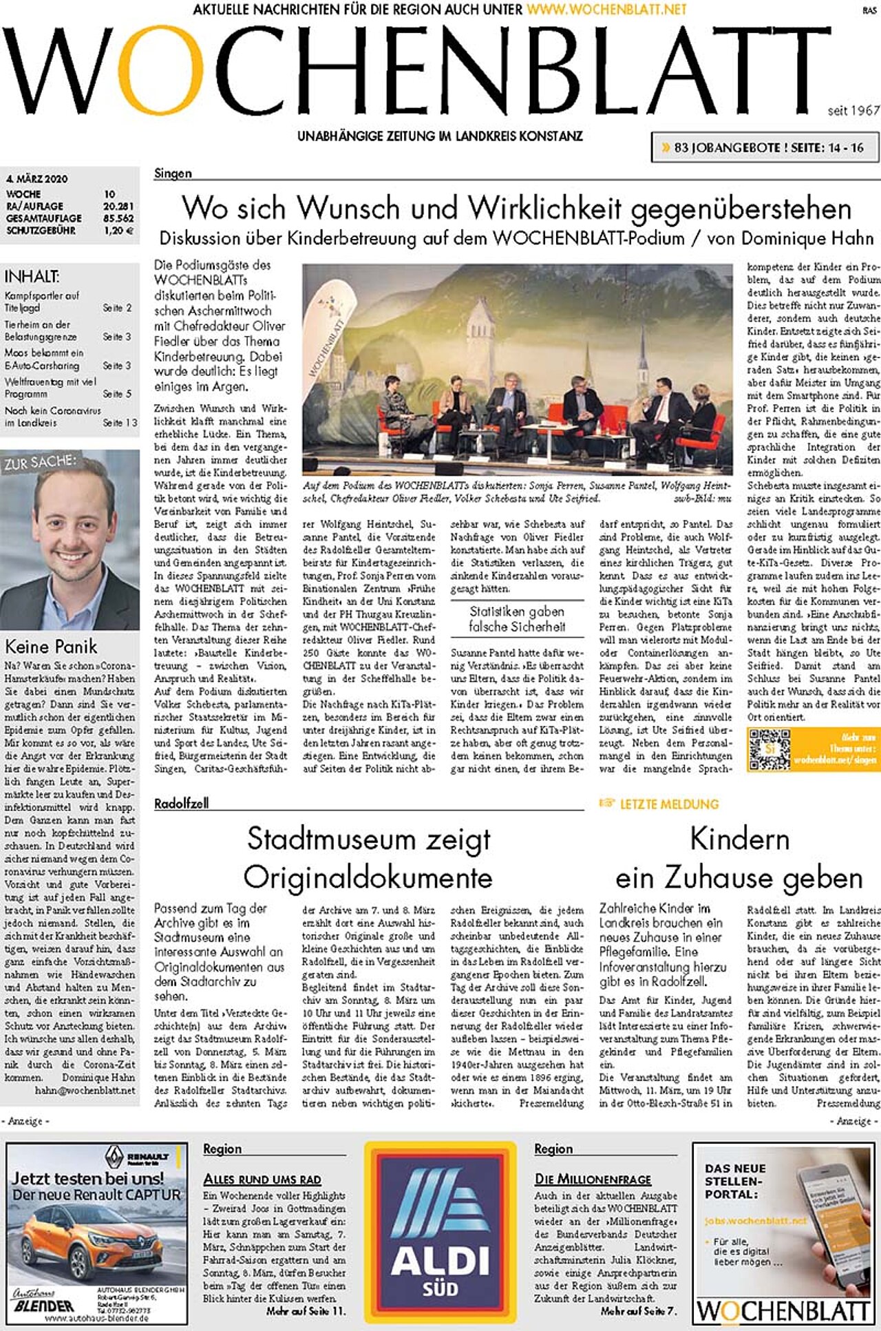 Ausgabe 10 vom 04. März 2020