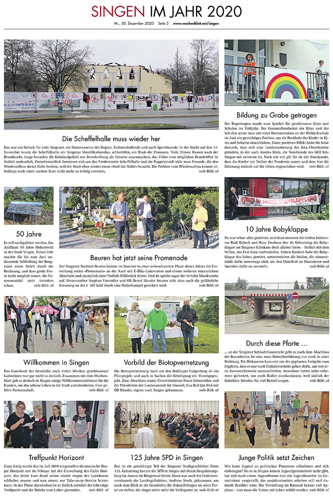 Sonderausgabe vom 30. Dezember