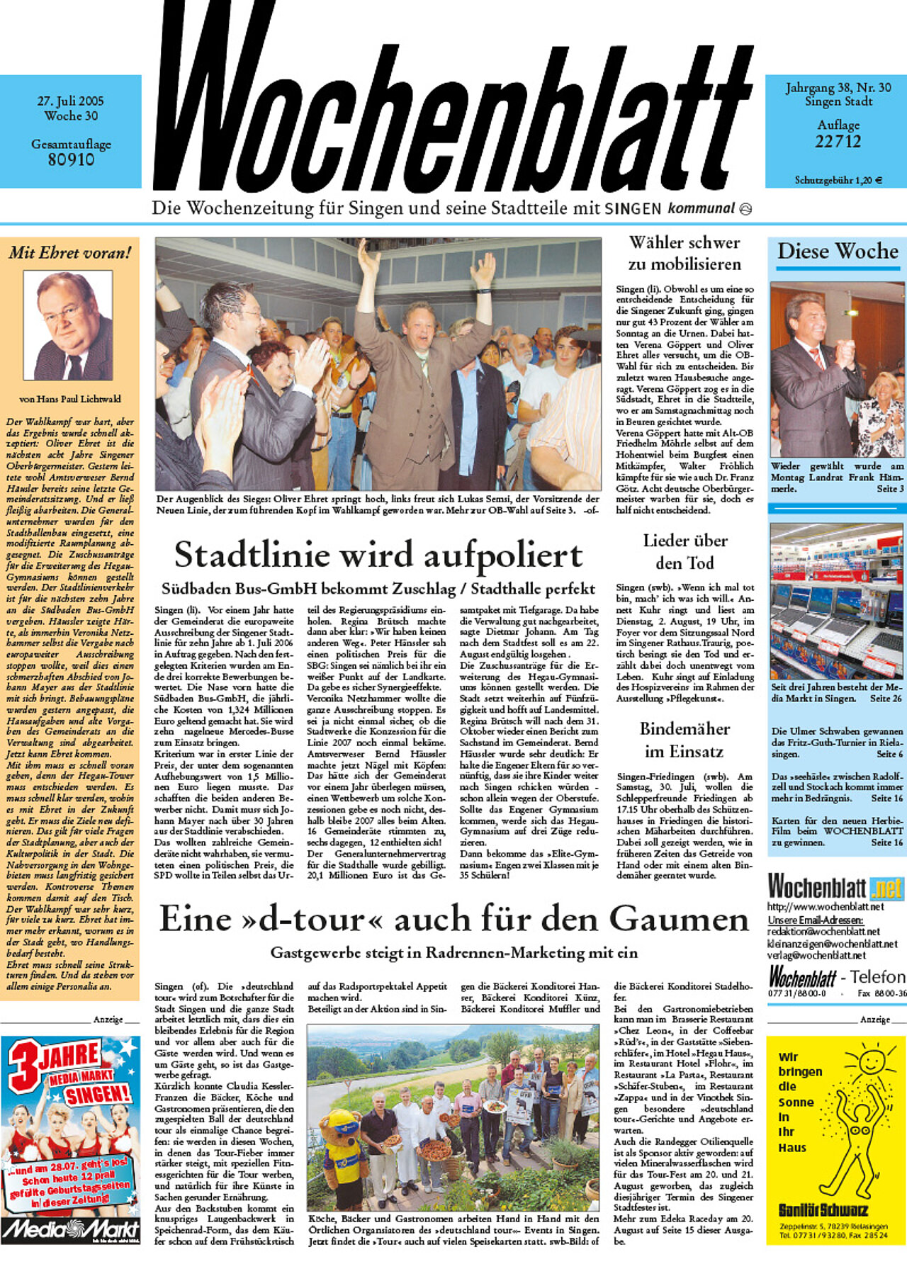 Ausgabe 30 vom 27. Juli 2005