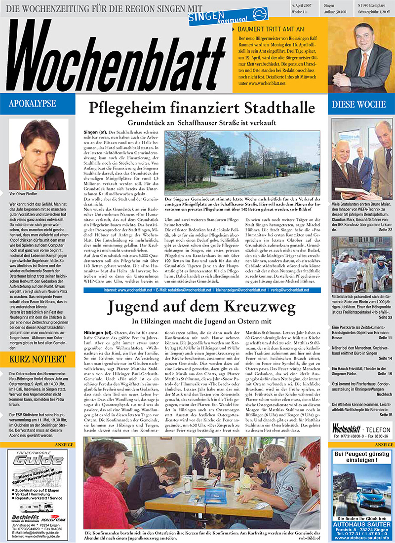 Ausgabe 14 vom 04. April 2007