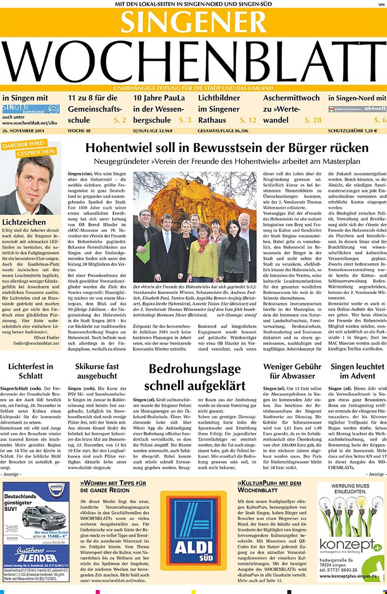Ausgabe 48 vom 26. November 2014