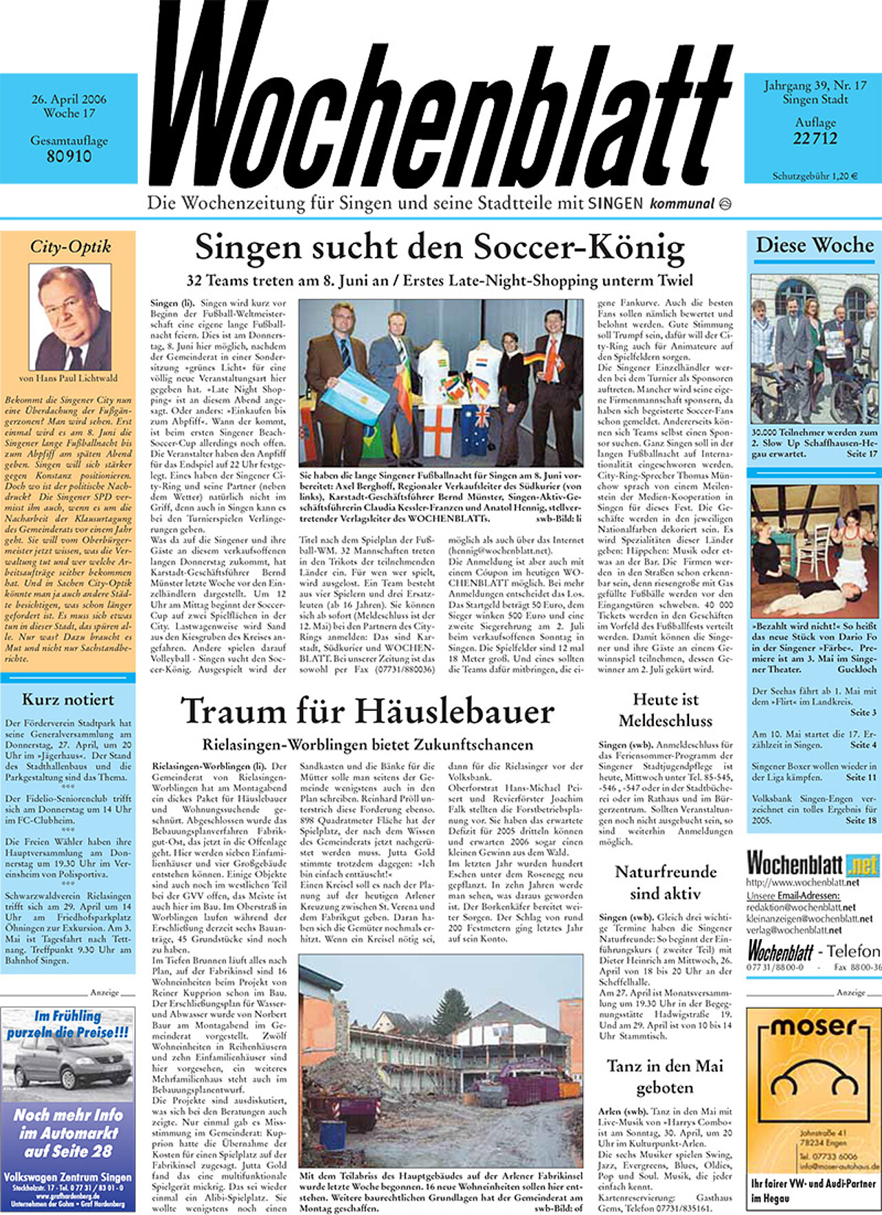 Ausgabe 17 vom 26. April 2006