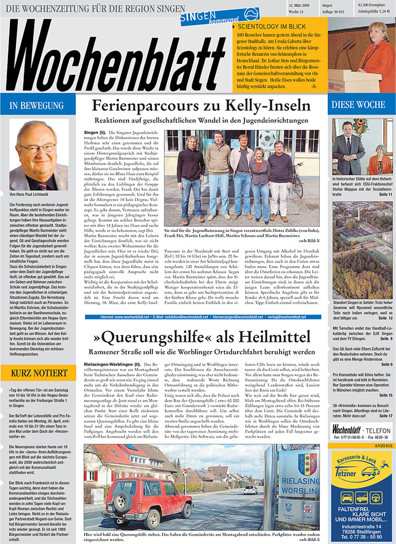 Ausgabe 11 vom 12. März 2008