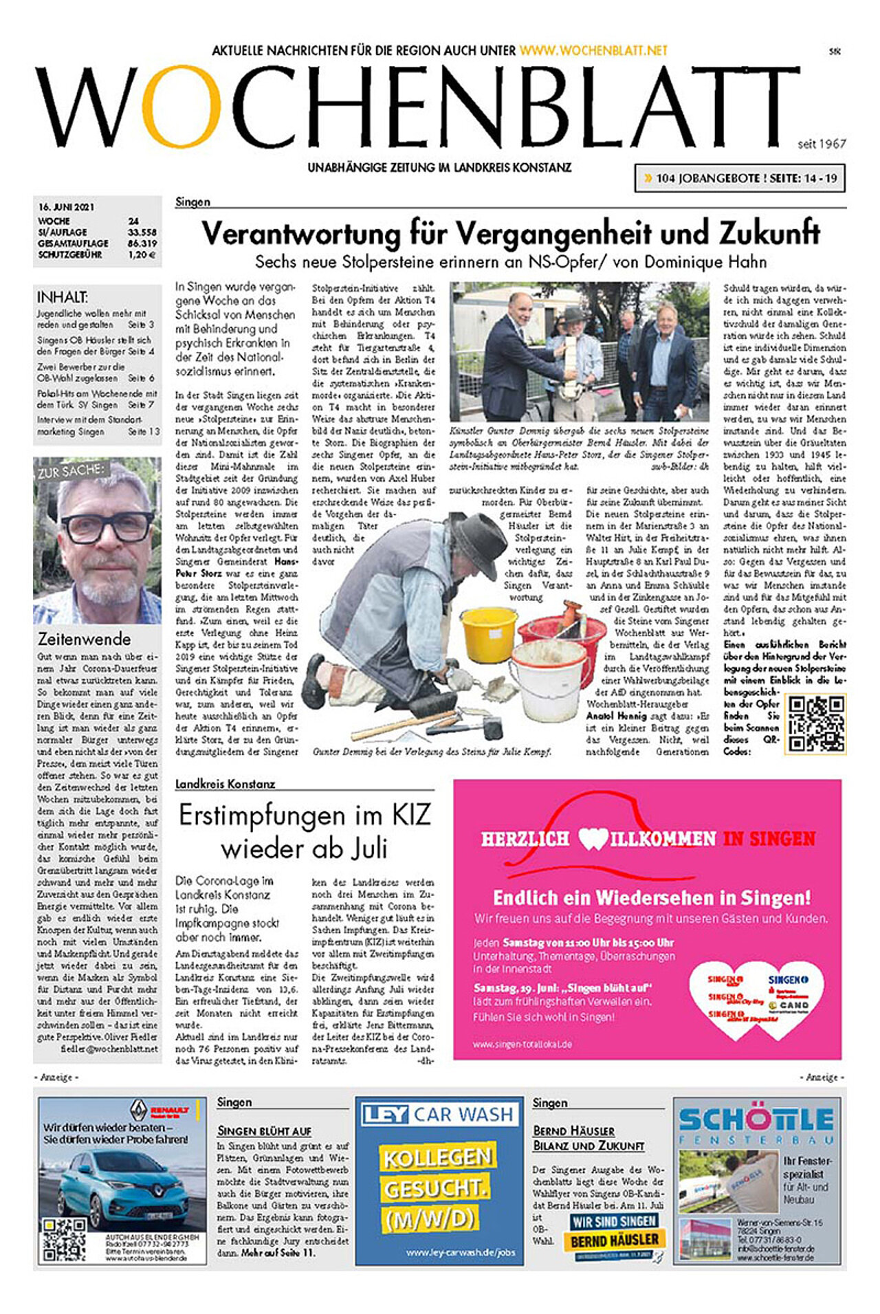 Ausgabe 24 vom 16. Juni 2021