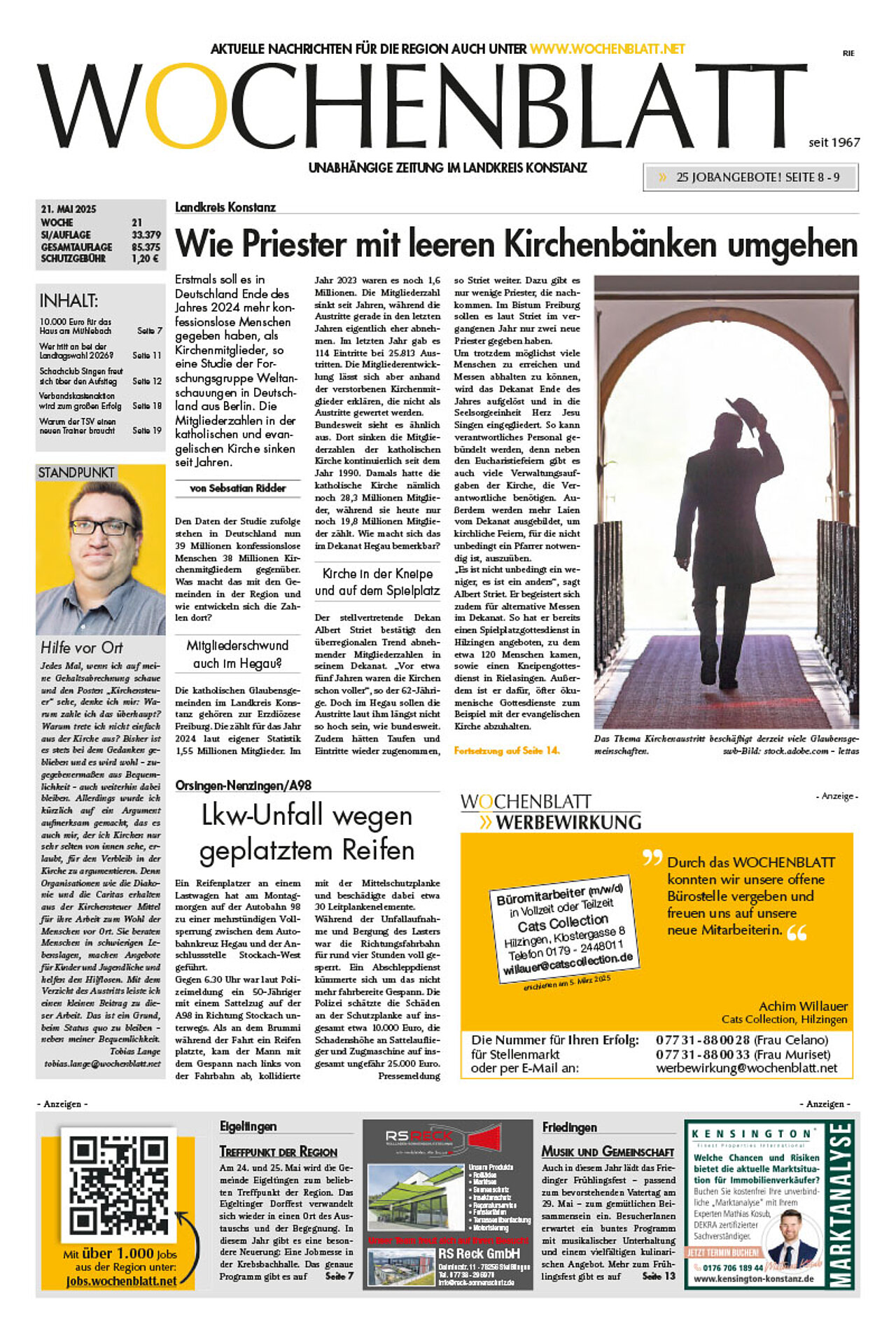 Ausgabe 21 vom 21. Mai 2025